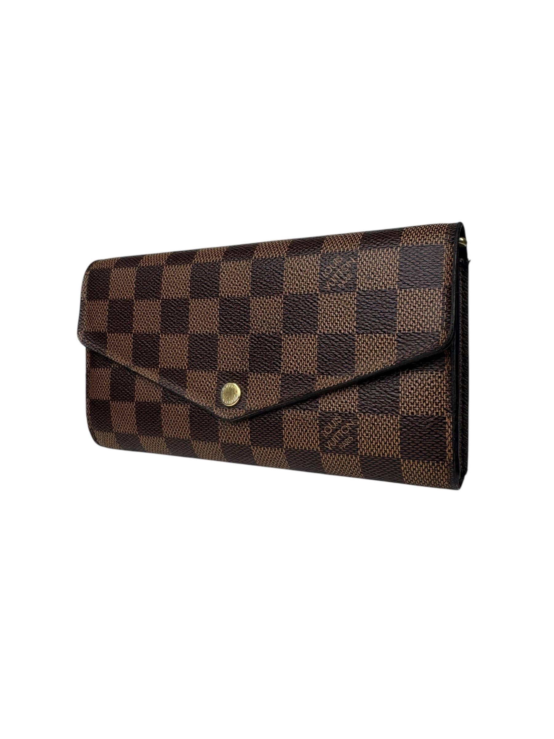 LOUIS VUITTON DAMIER EBENE WALLET