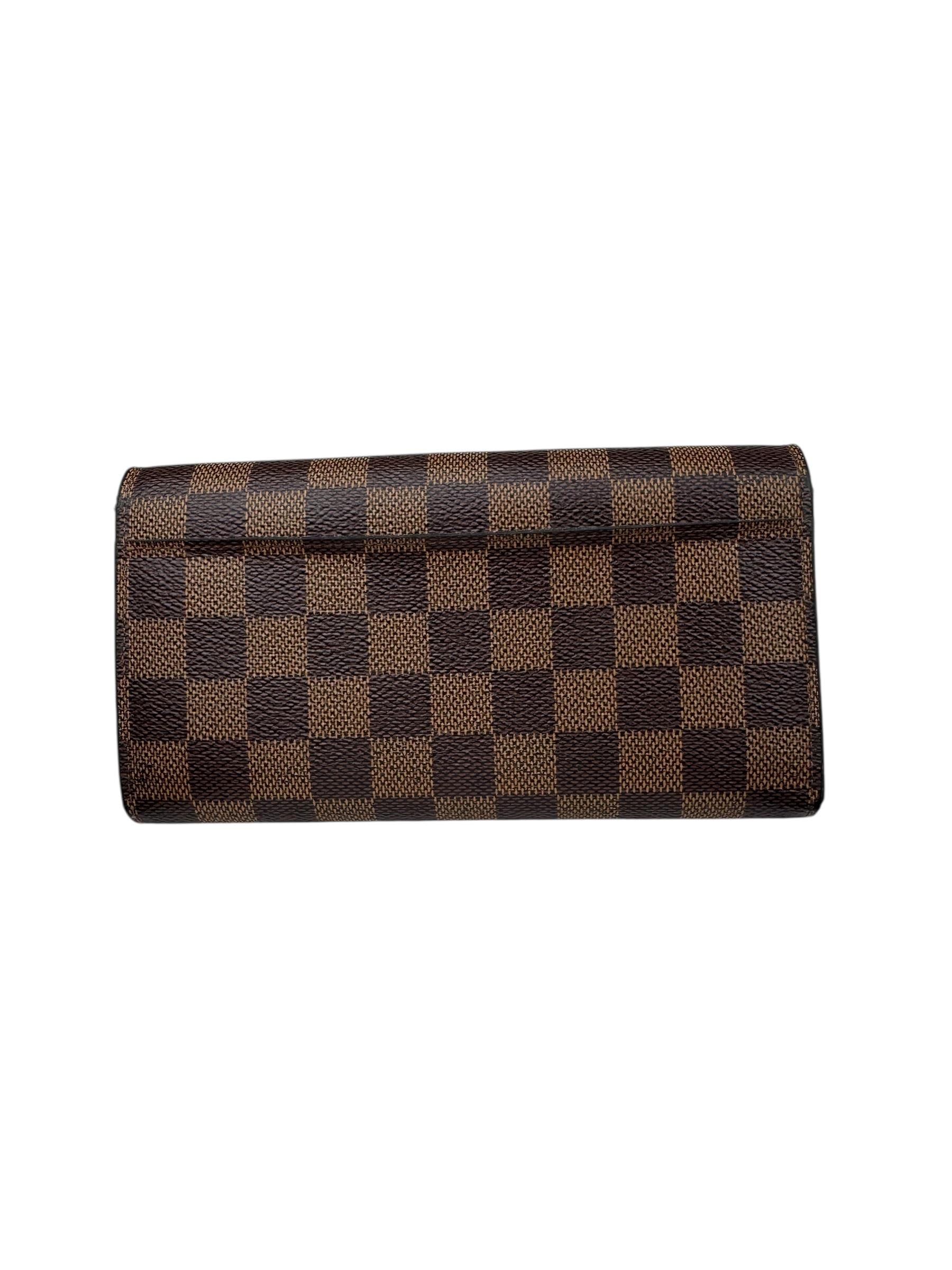 LOUIS VUITTON DAMIER EBENE WALLET