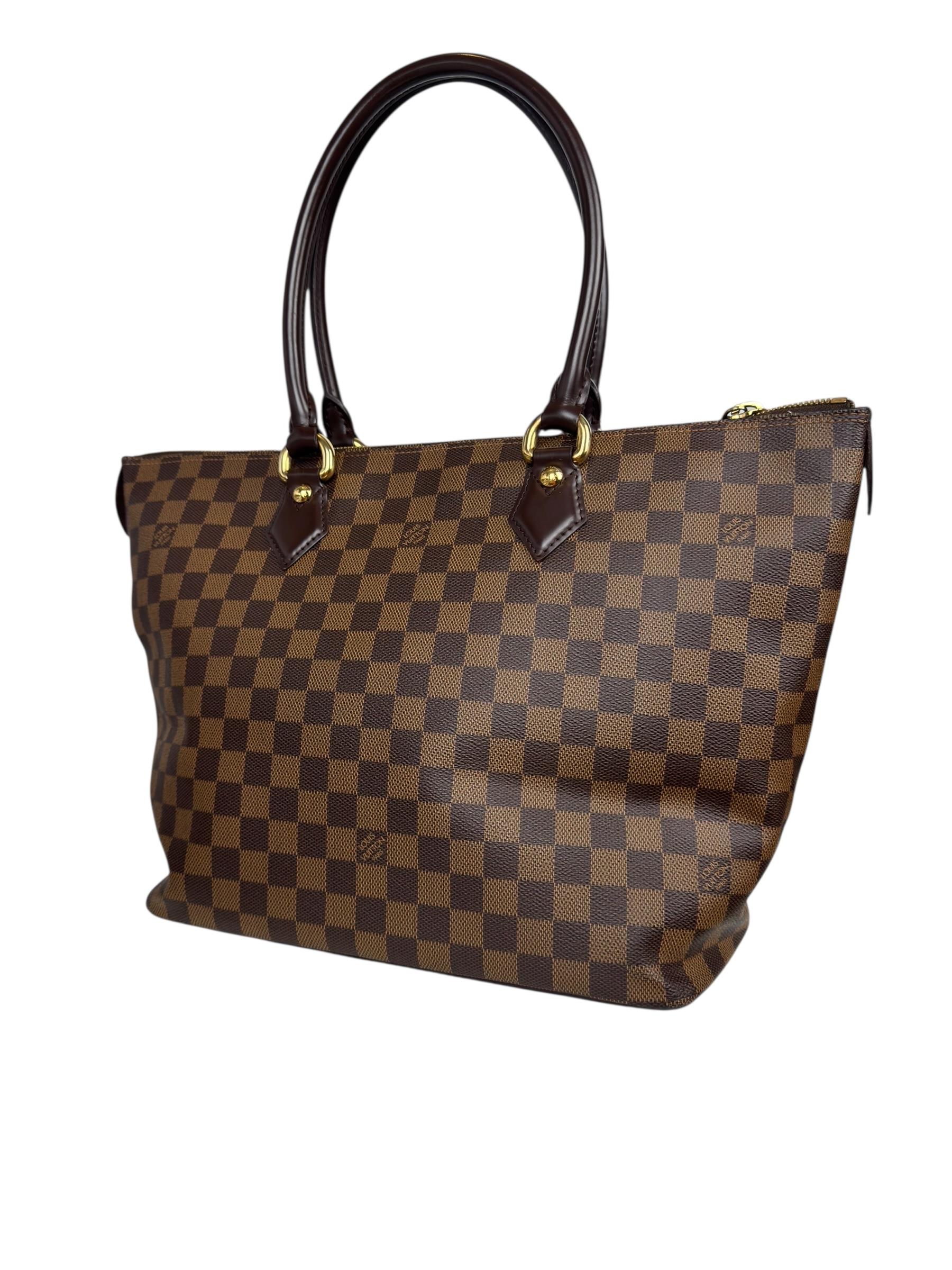 LOUIS VUITTON DAMIER SALEYA MM BAG
