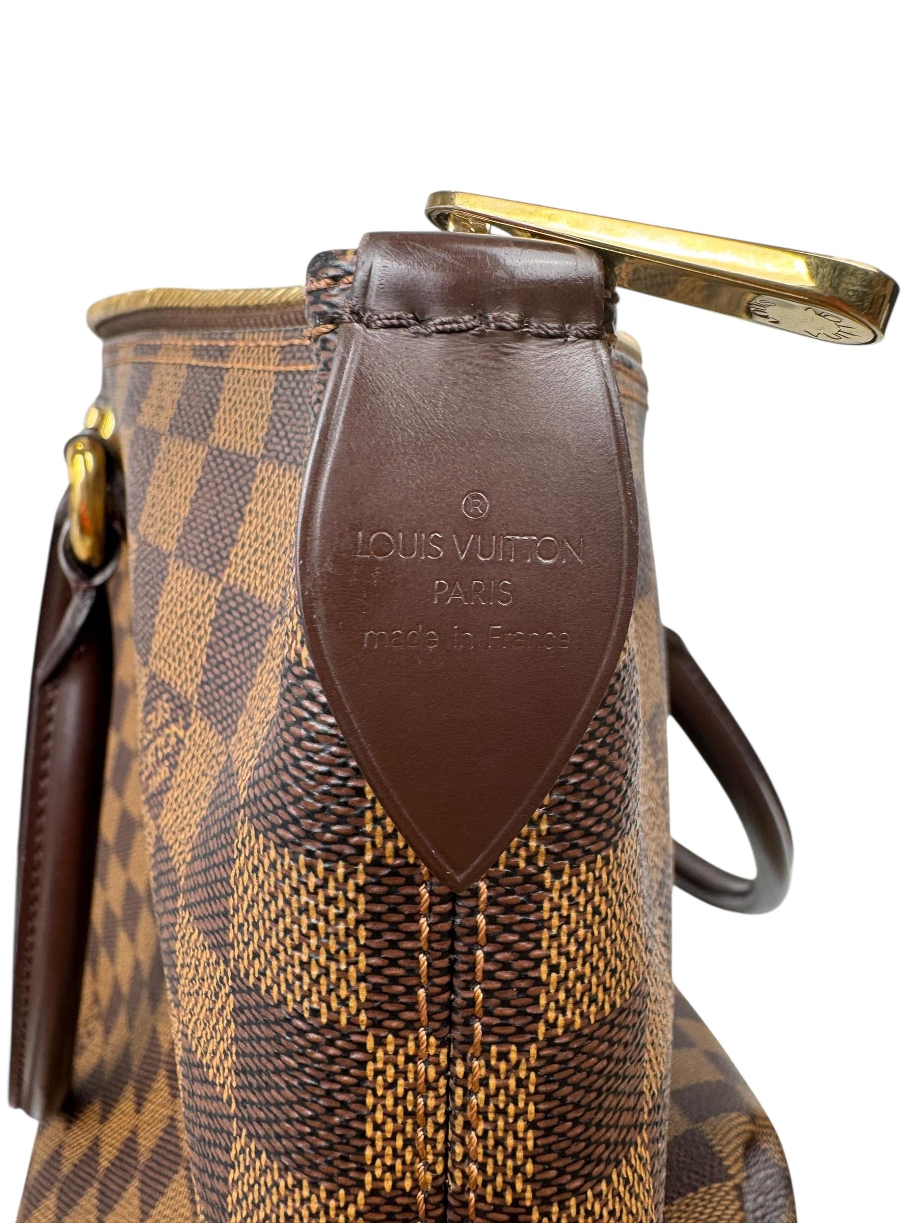 LOUIS VUITTON DAMIER SALEYA MM BAG