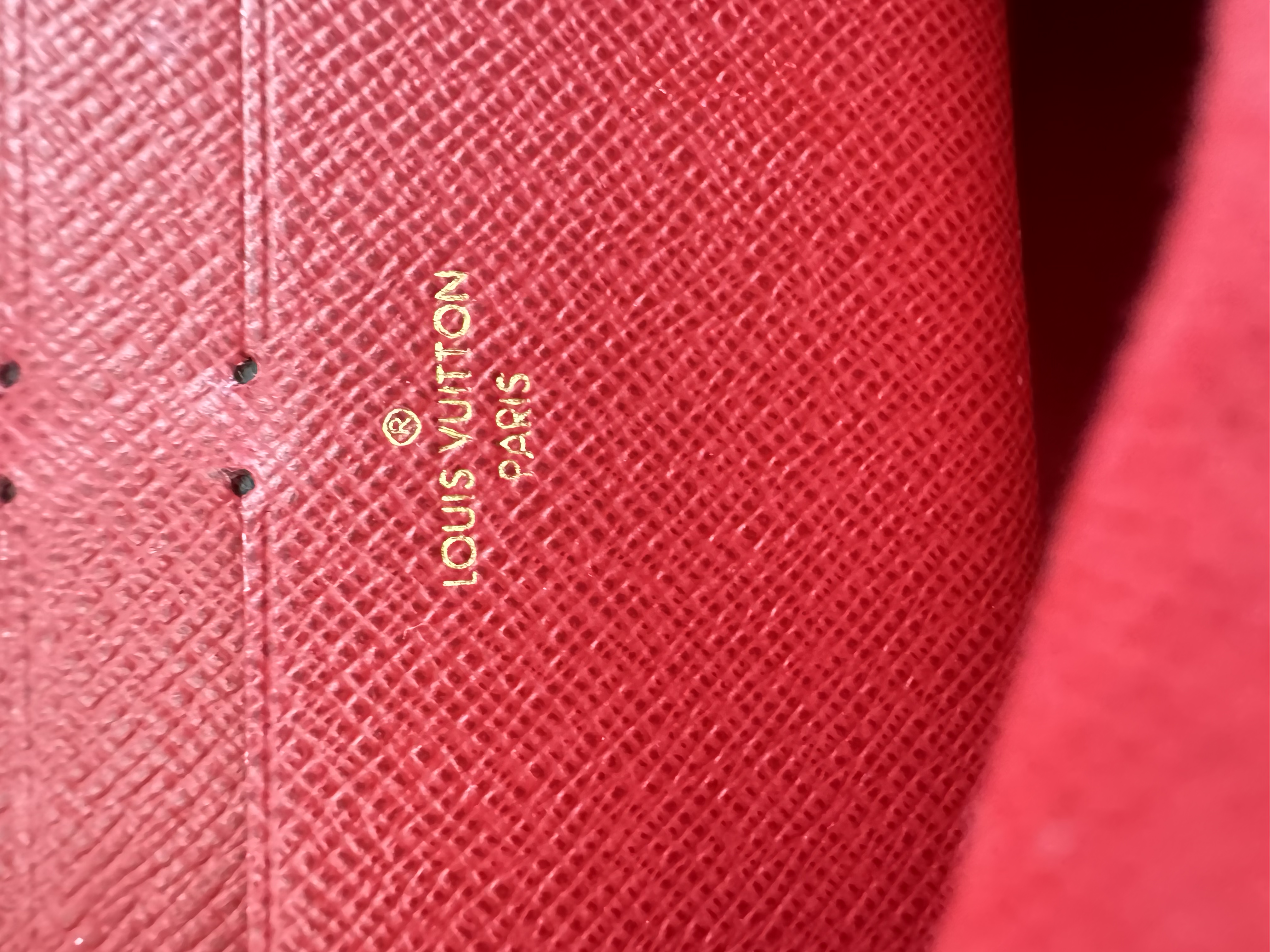 LOUIS VUITTON EBENE DAMIER FELICE POCHETTE