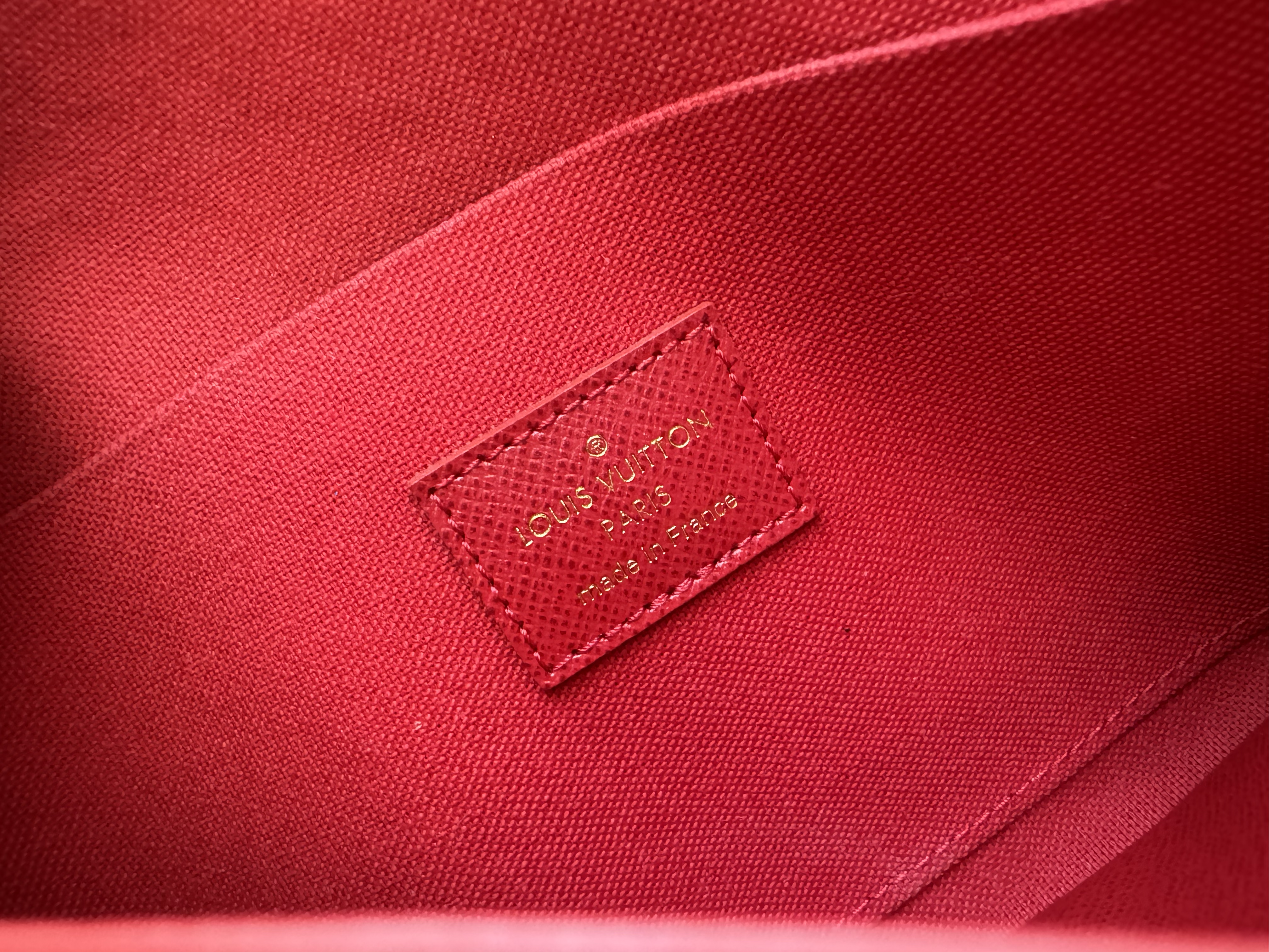 LOUIS VUITTON EBENE DAMIER FELICE POCHETTE