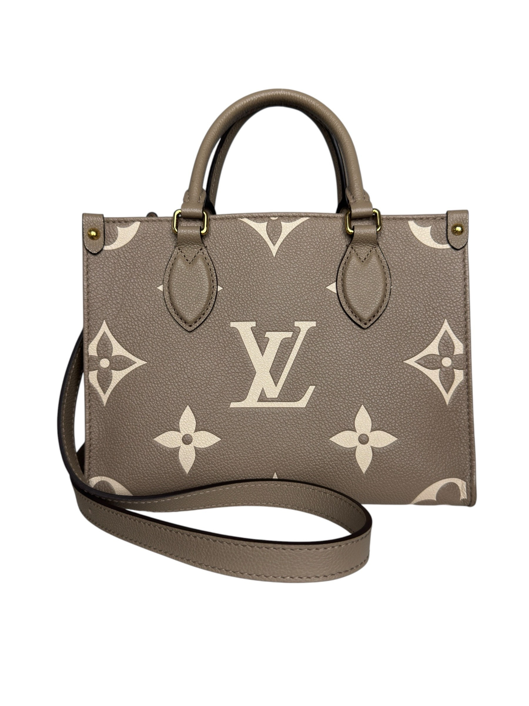 LOUIS VUITTON EMPREINTE ON THE GO PM BAG