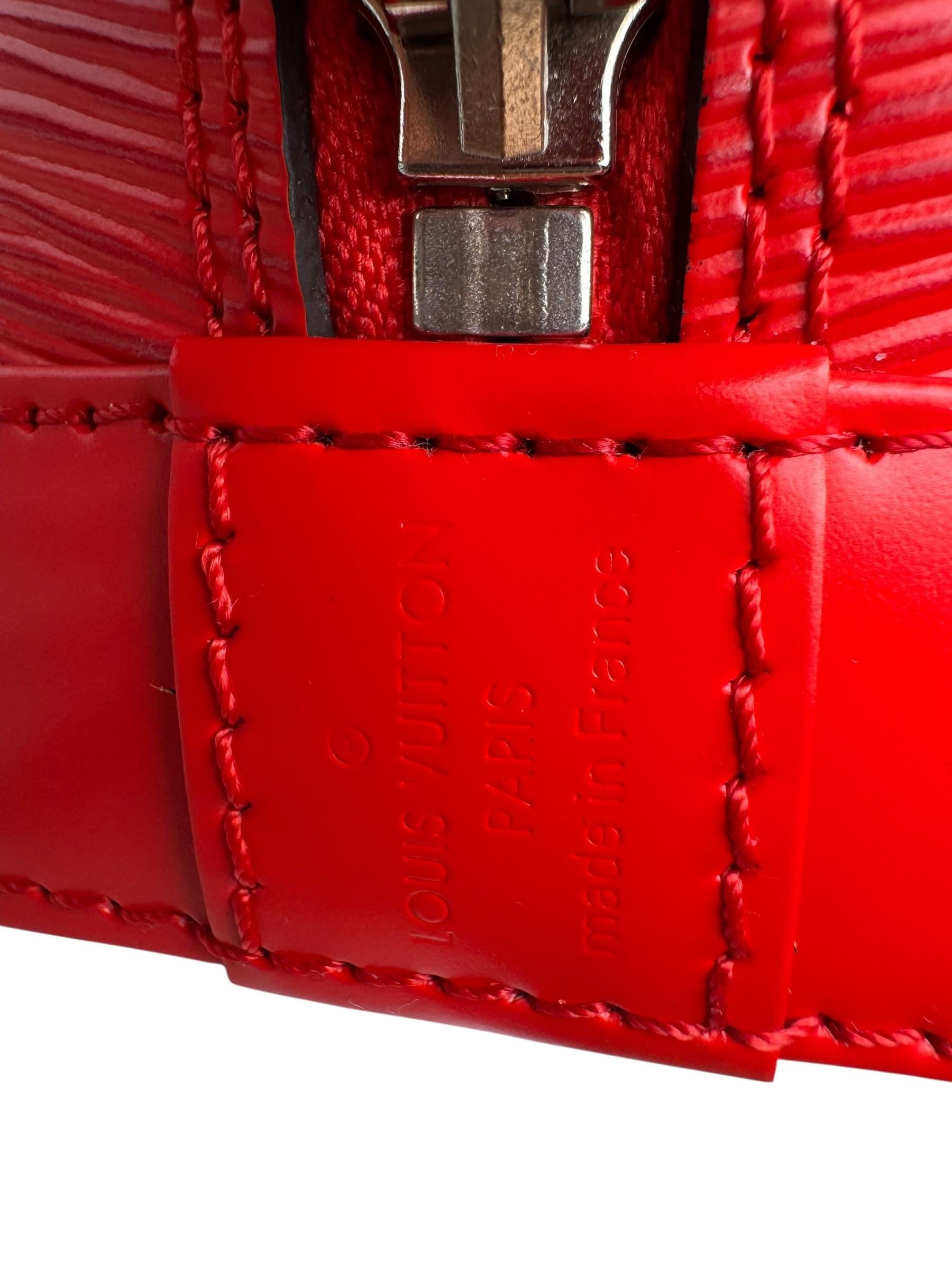 LOUIS VUITTON EPI BB ALMA BAG