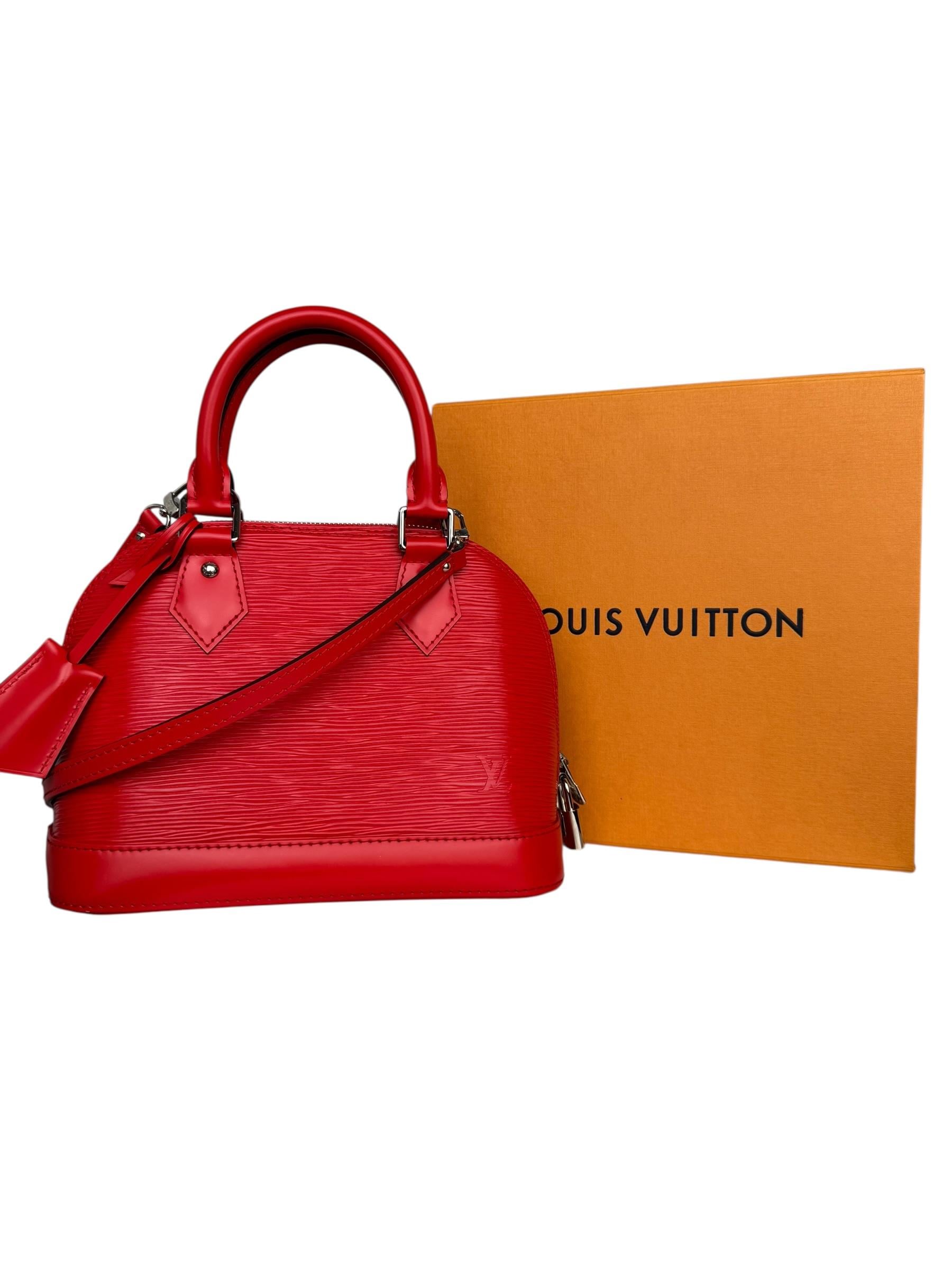 LOUIS VUITTON EPI BB ALMA BAG