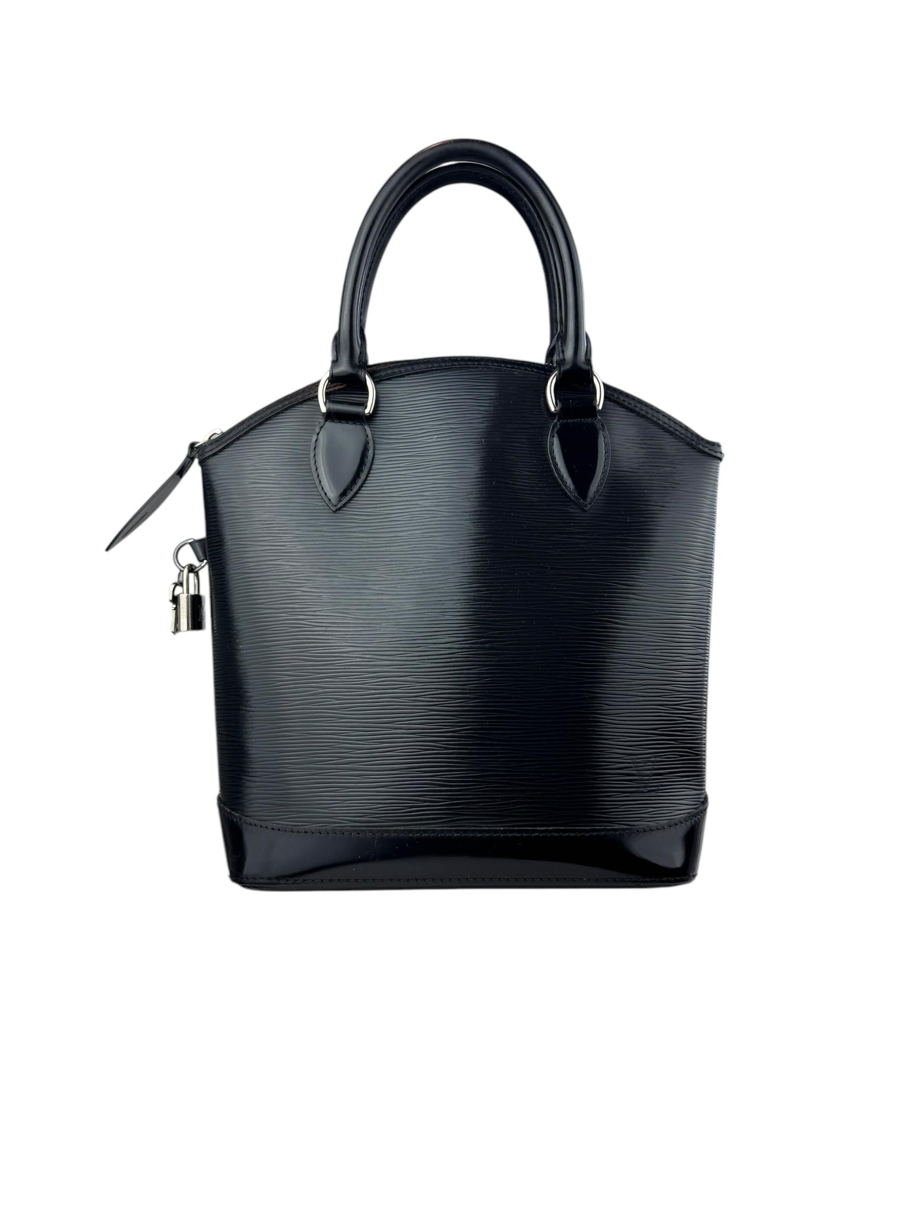 LOUIS VUITTON EPI BLACK LOCKIT BAG 