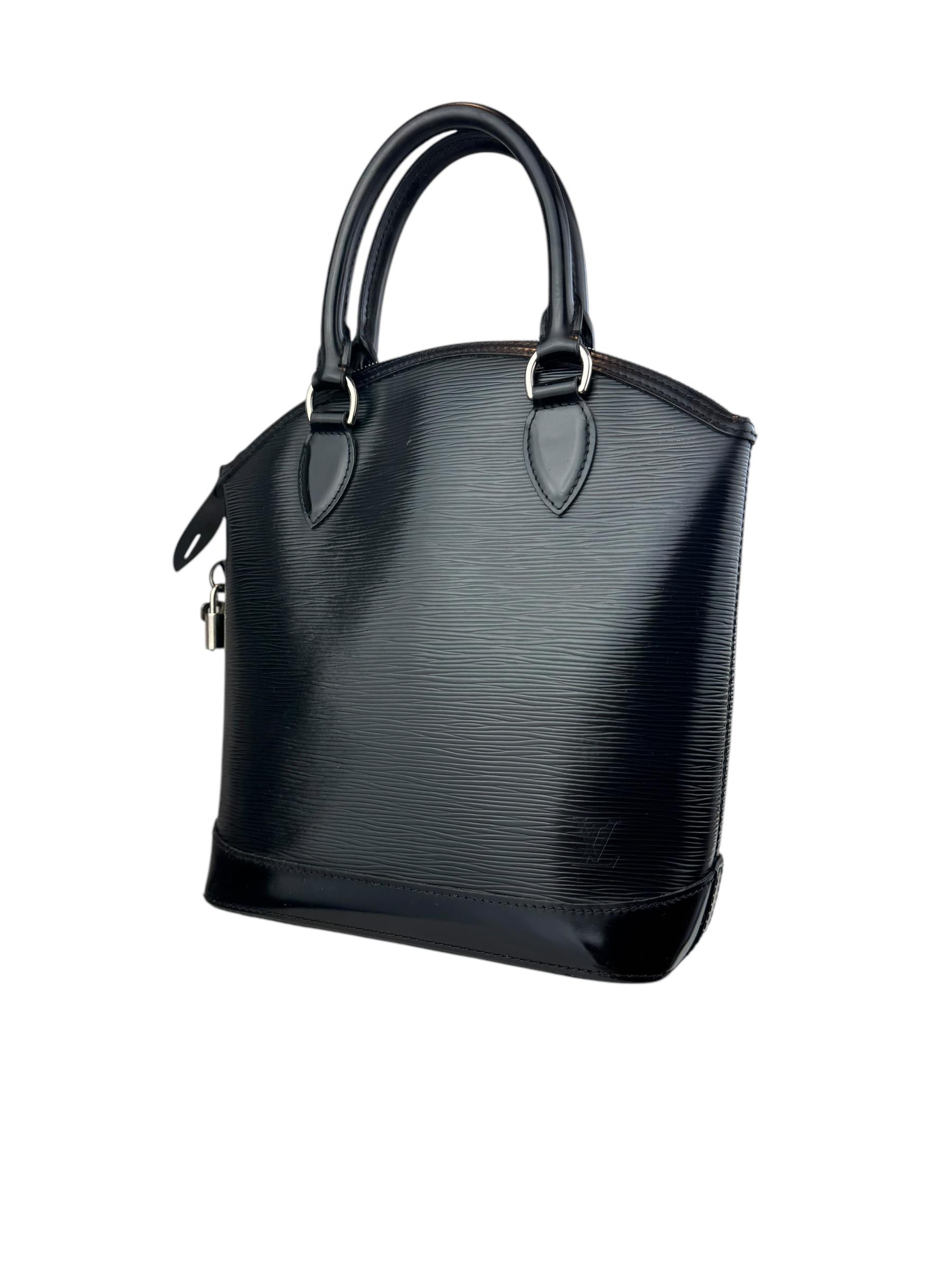 LOUIS VUITTON EPI BLACK LOCKIT BAG 