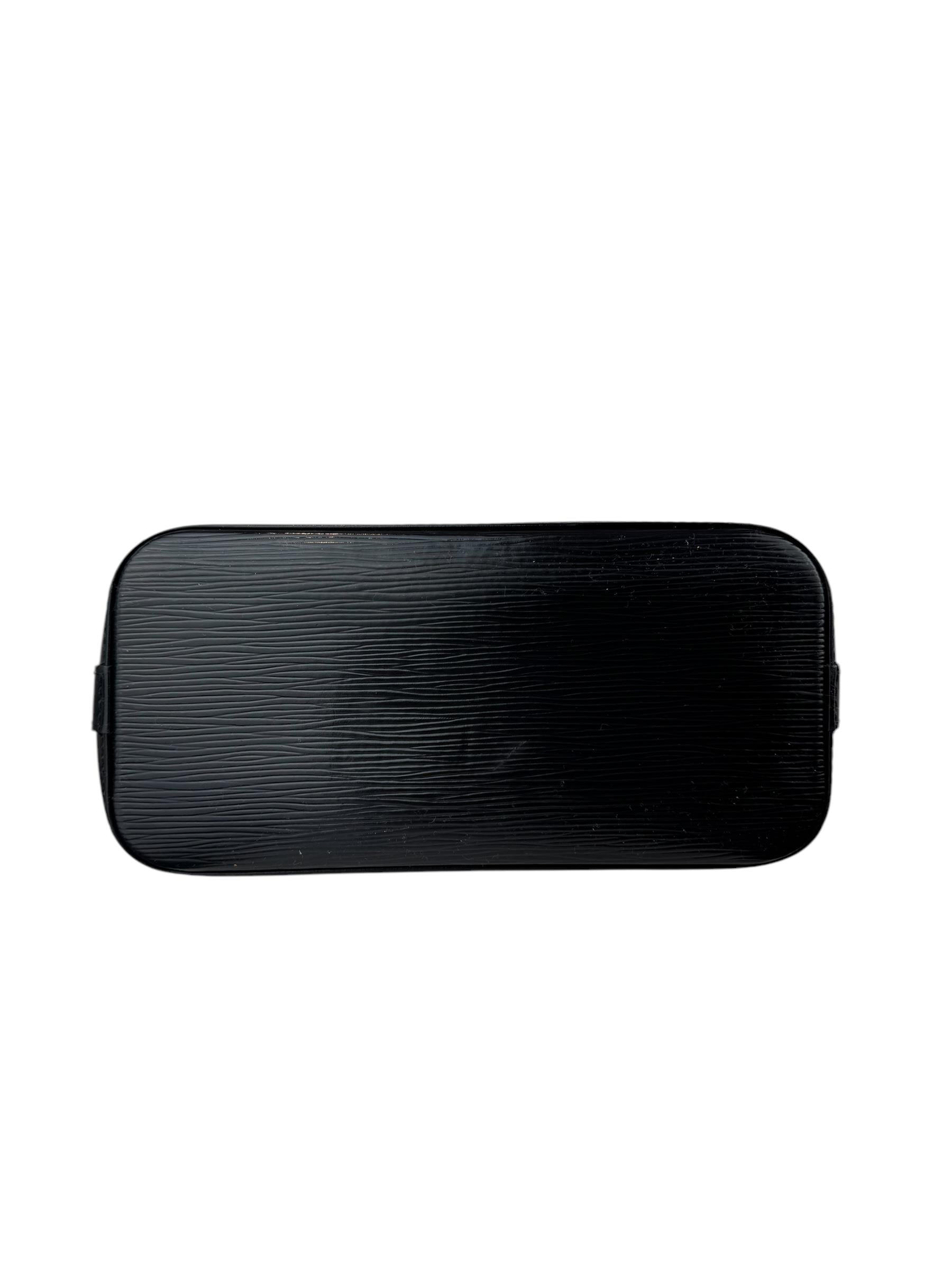 LOUIS VUITTON EPI BLACK LOCKIT BAG 