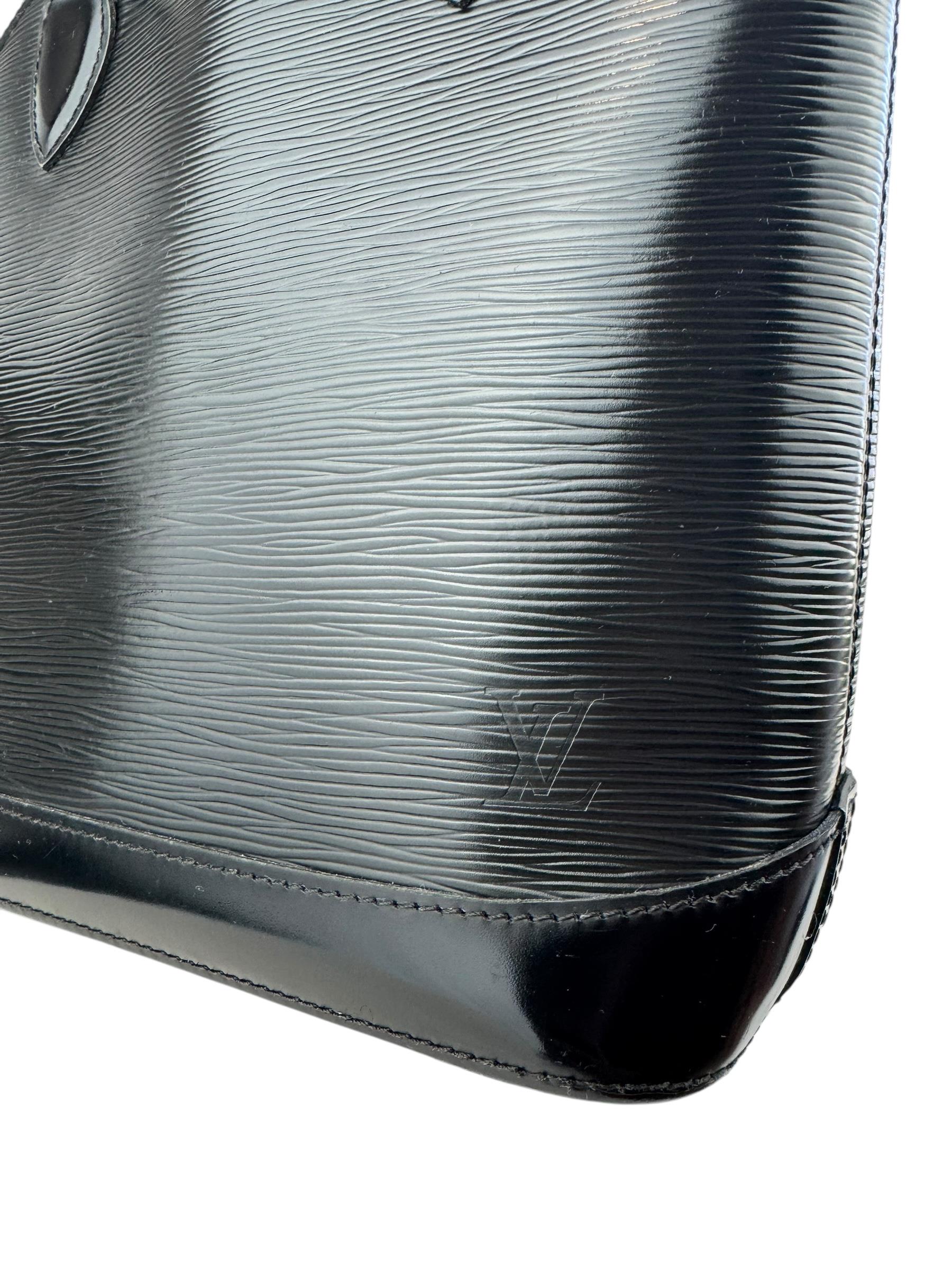 LOUIS VUITTON EPI BLACK LOCKIT BAG 