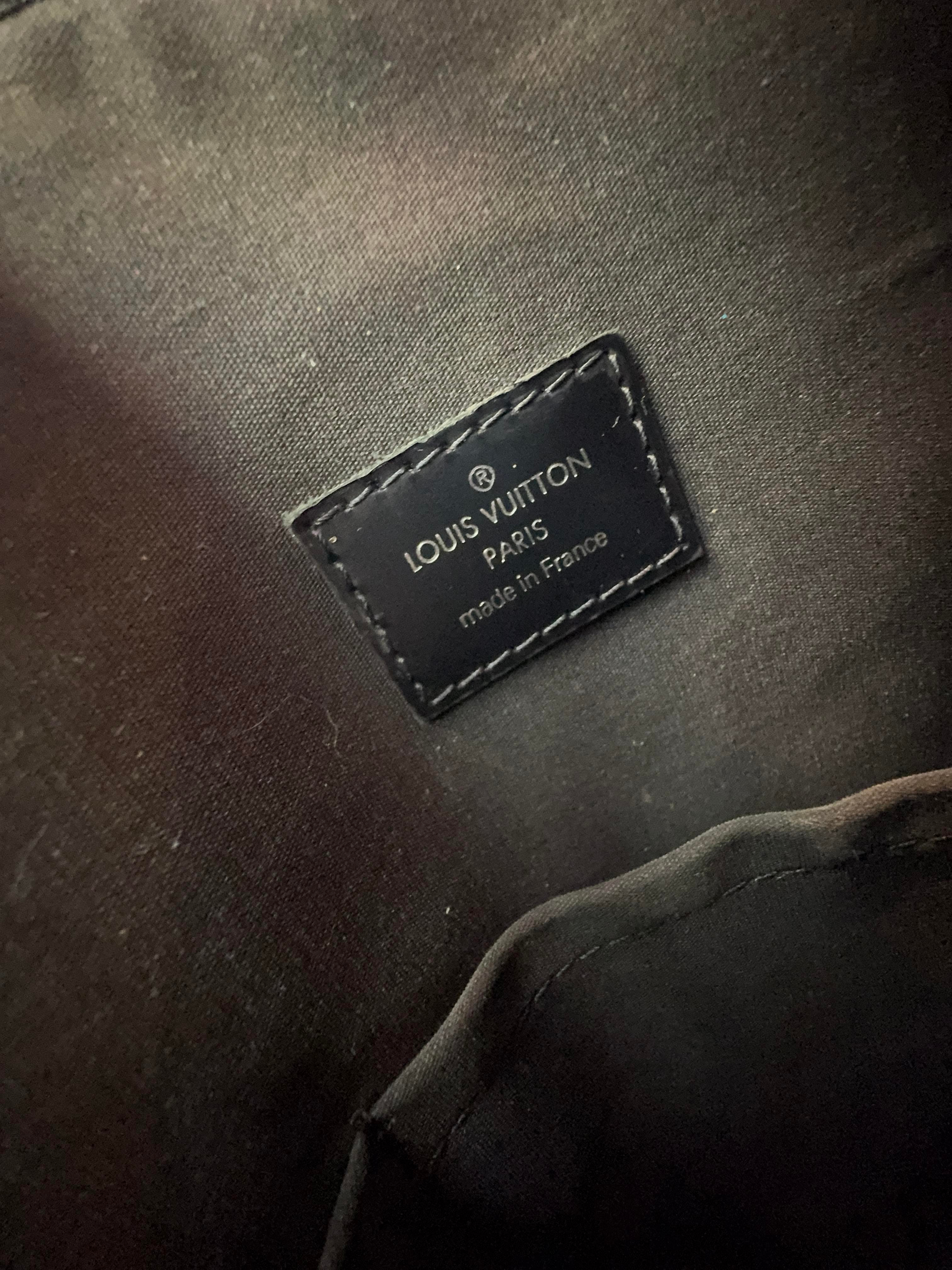 LOUIS VUITTON EPI BLACK LOCKIT BAG 