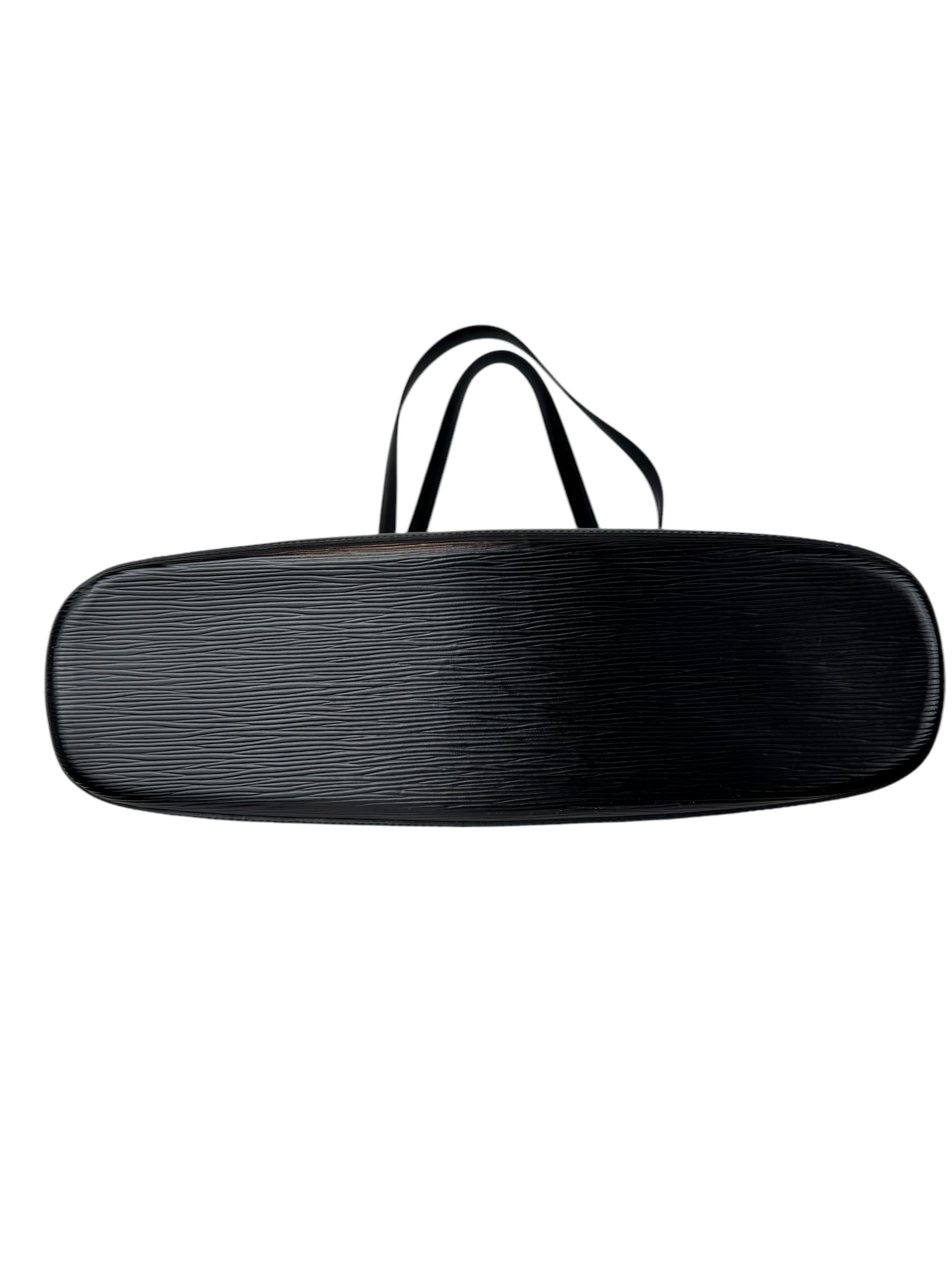 LOUIS VUITTON EPI BLACK LUSSAC BAG