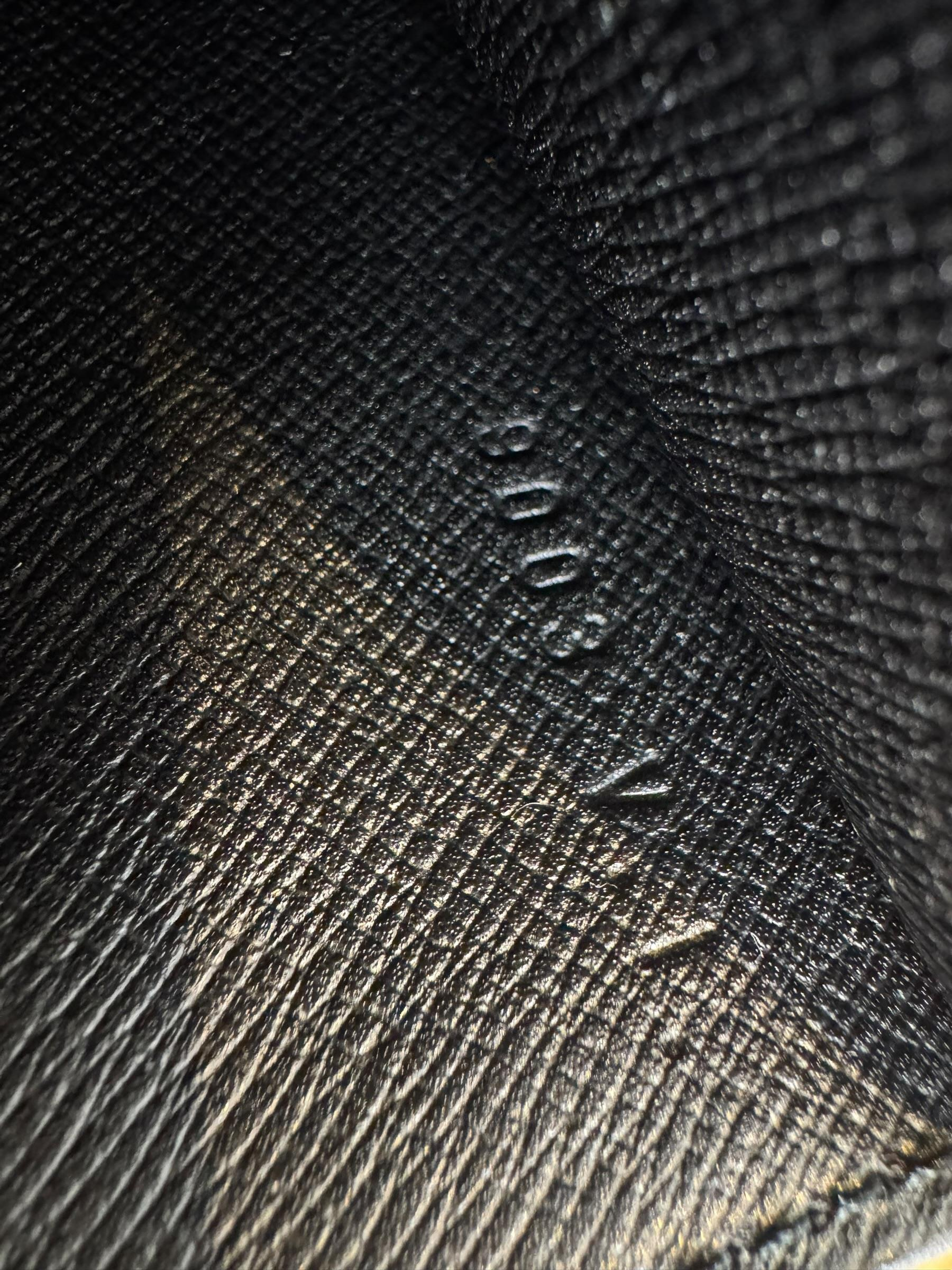 LOUIS VUITTON EPI BLACK MONCEAU BAG