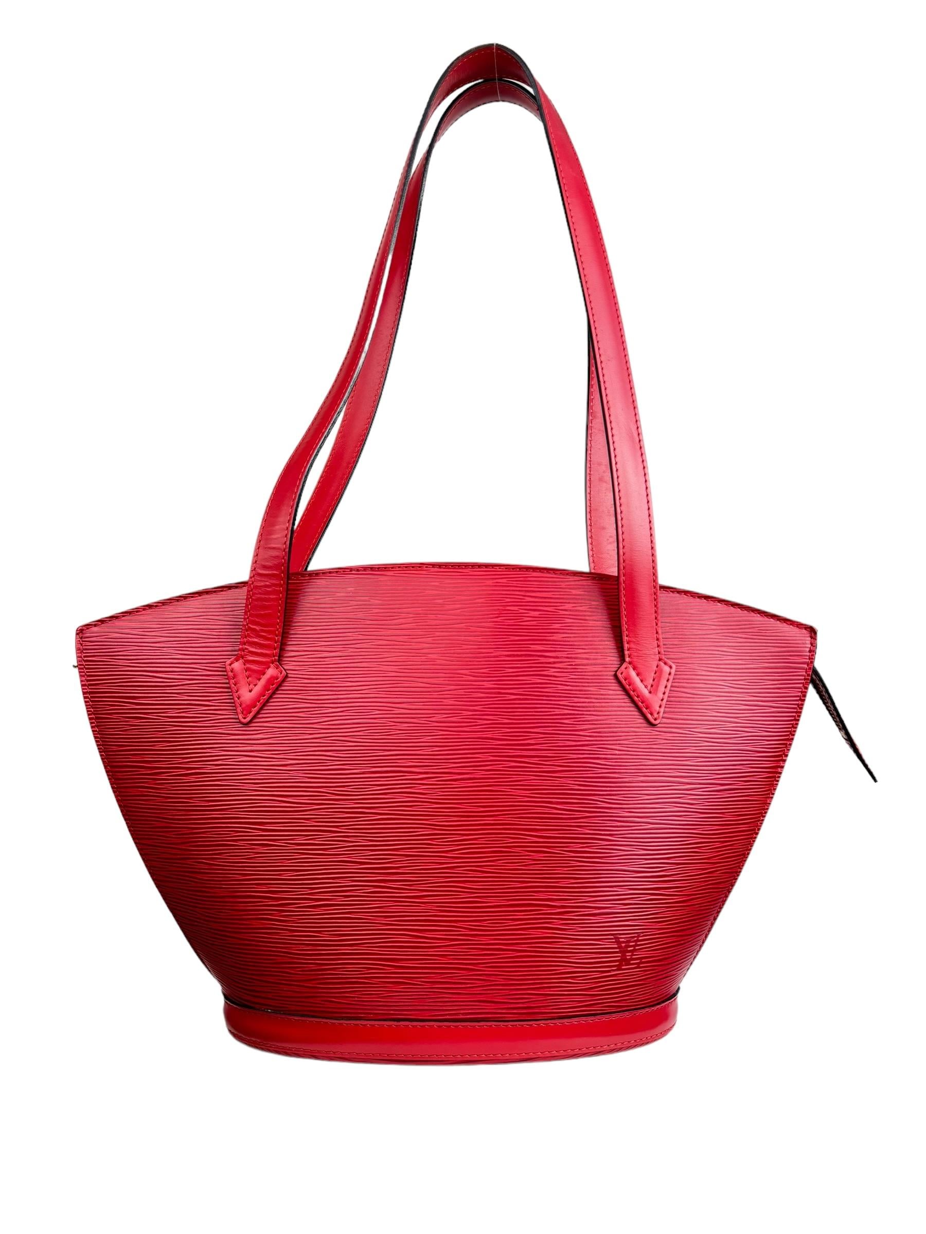 LOUIS VUITTON EPI JACQUARD KOL ÇANTASI