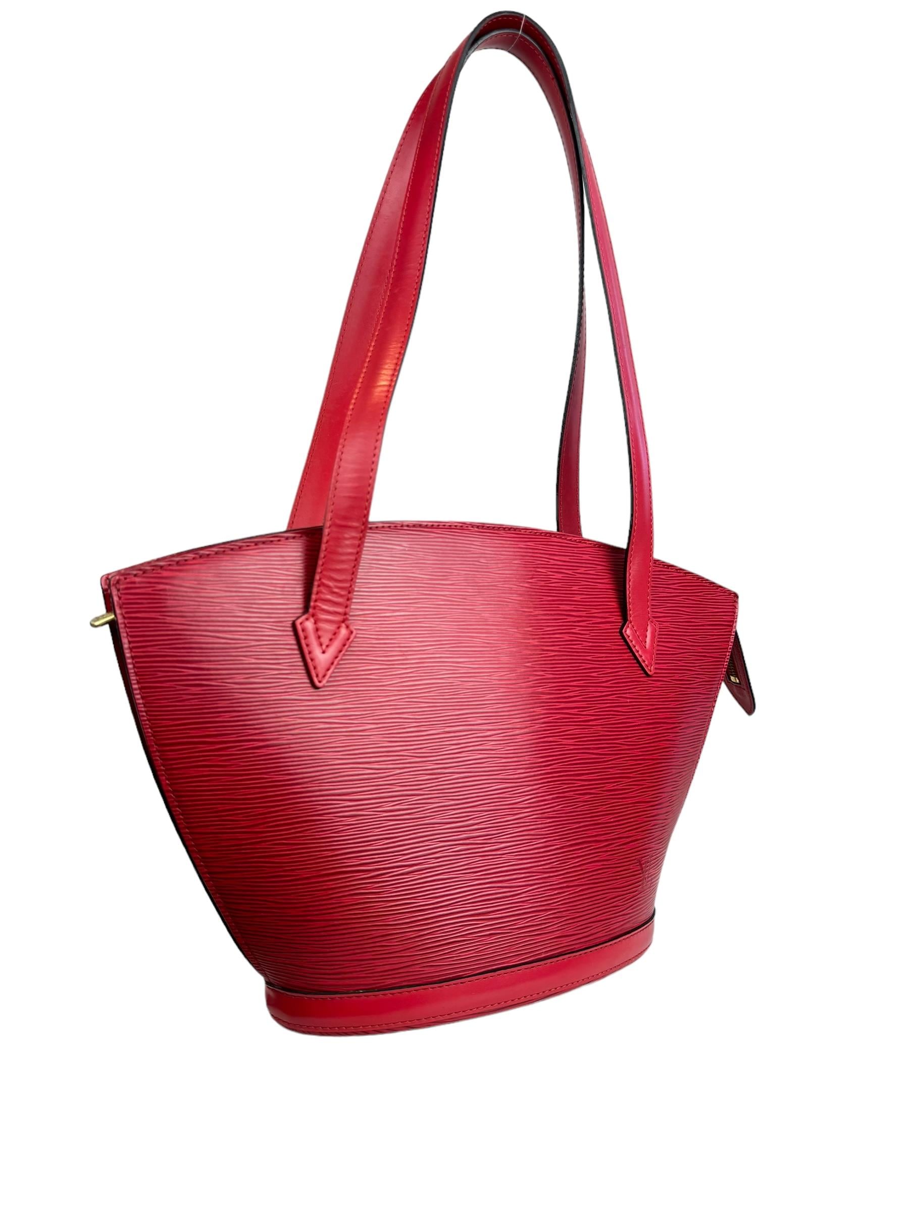 LOUIS VUITTON EPI JACQUARD KOL ÇANTASI