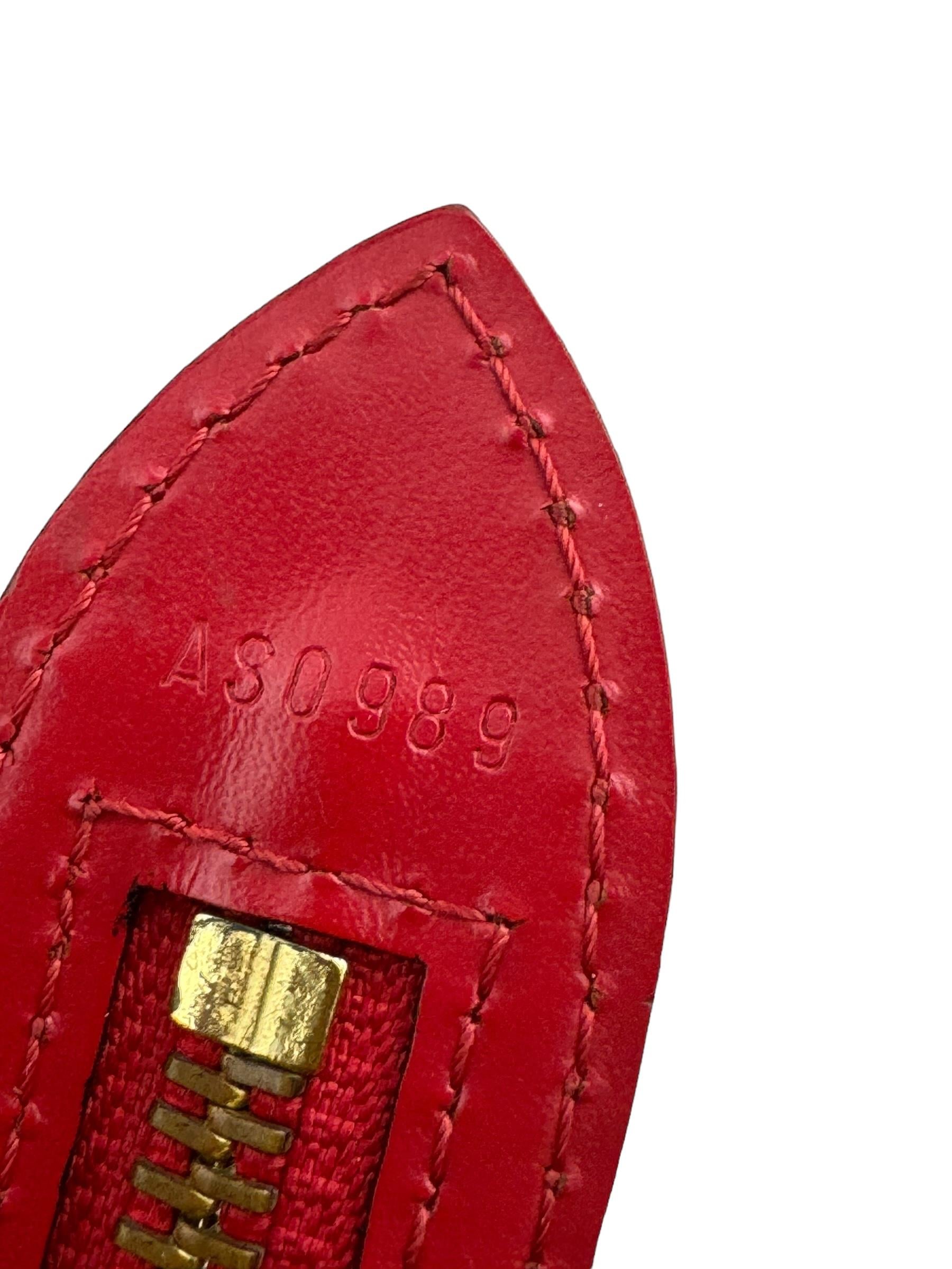 LOUIS VUITTON EPI JACQUARD KOL ÇANTASI