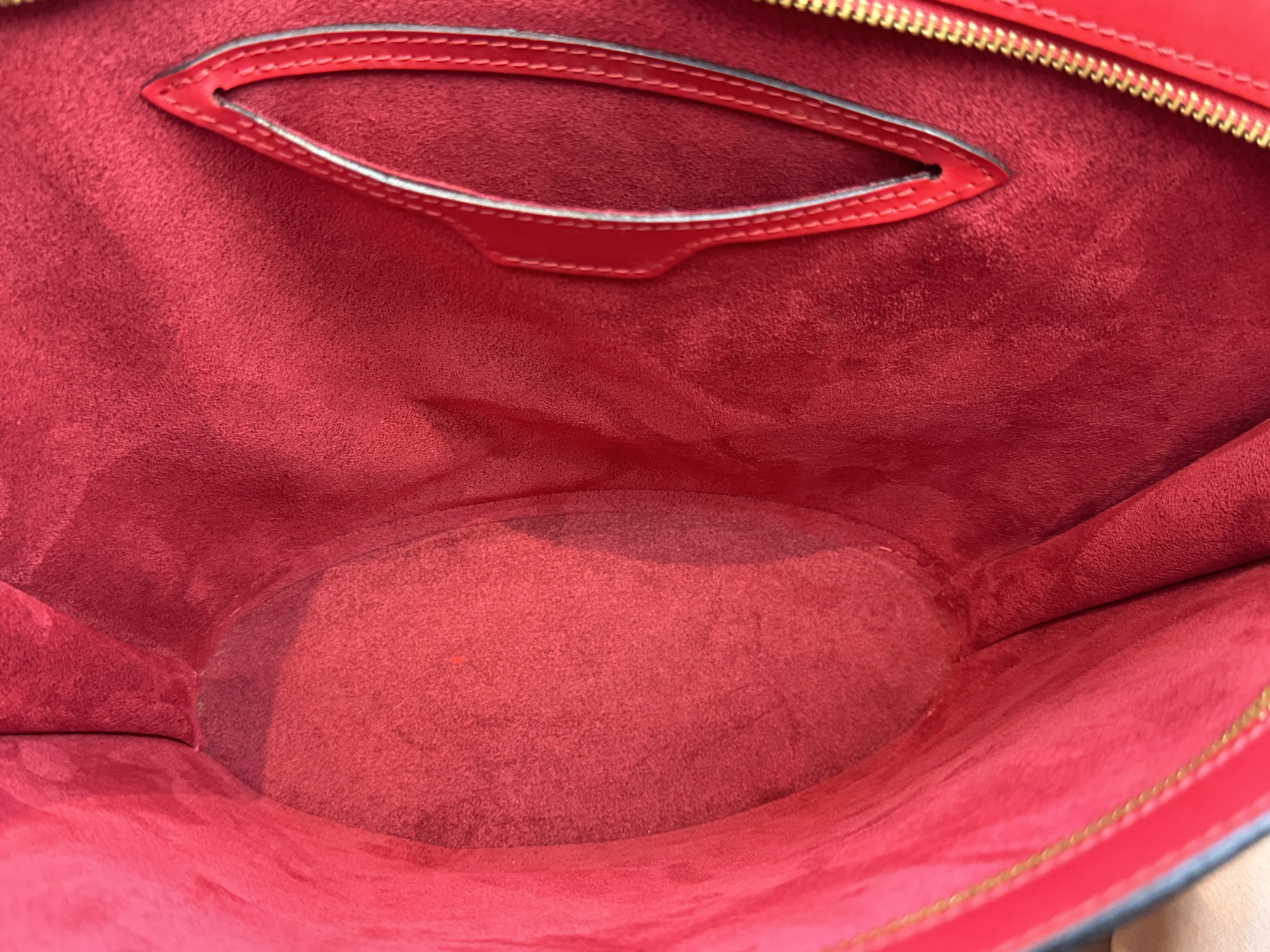 LOUIS VUITTON EPI JACQUARD KOL ÇANTASI