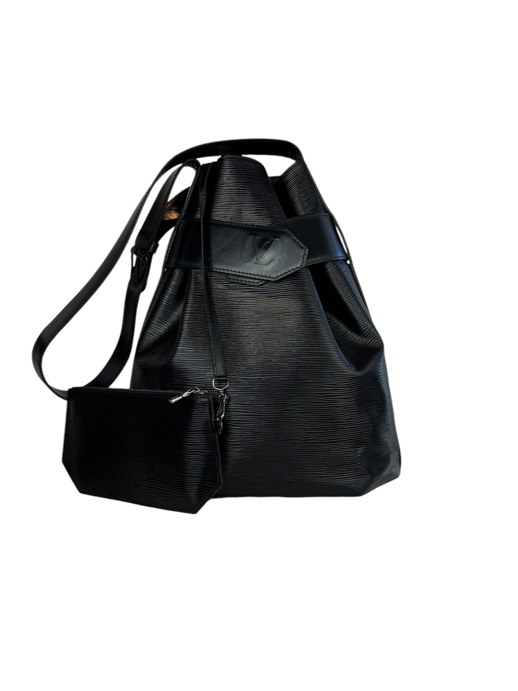 LOUIS VUITTON EPI LEATHER BUCKET BAG