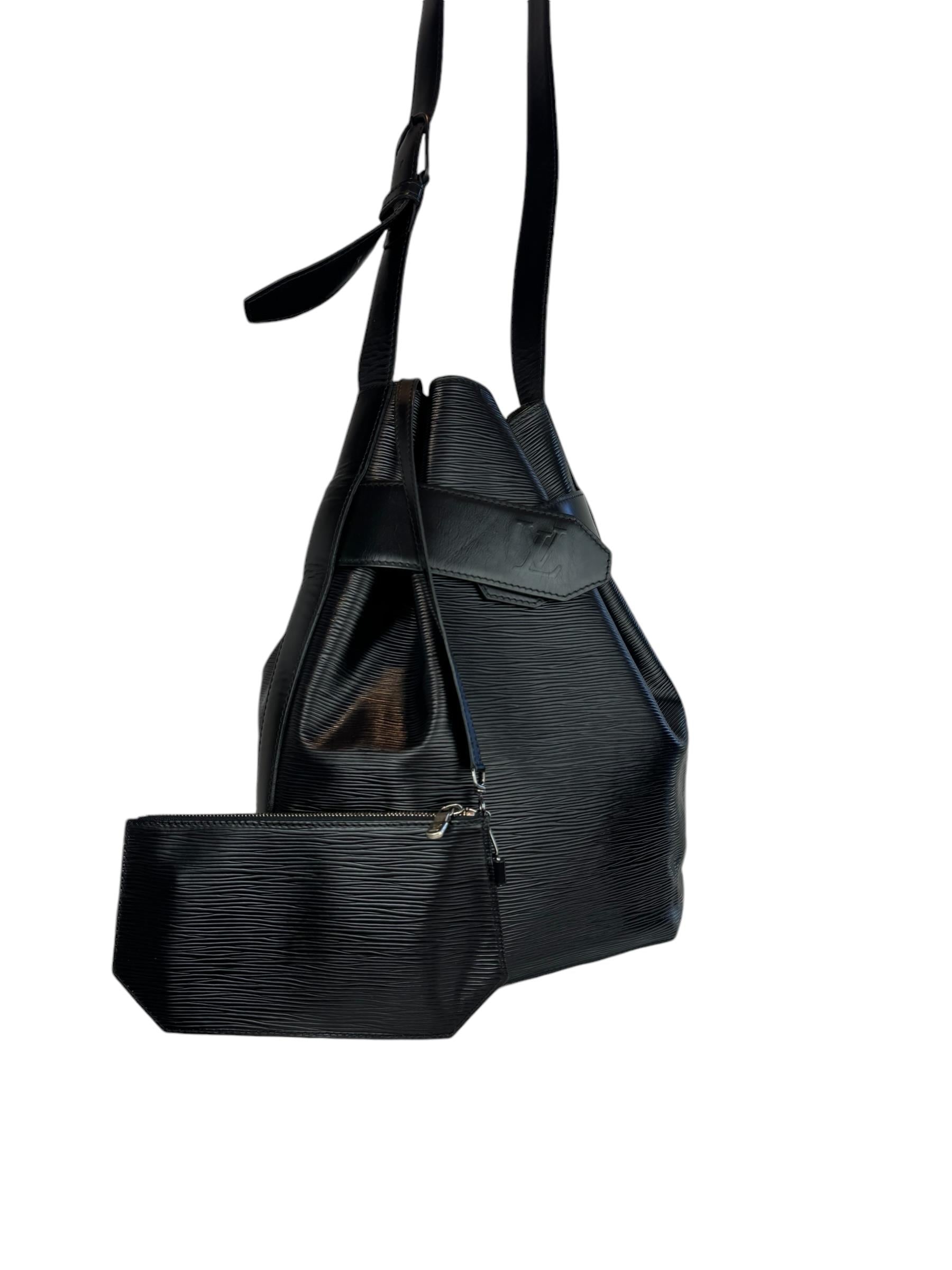 LOUIS VUITTON EPI LEATHER BUCKET BAG