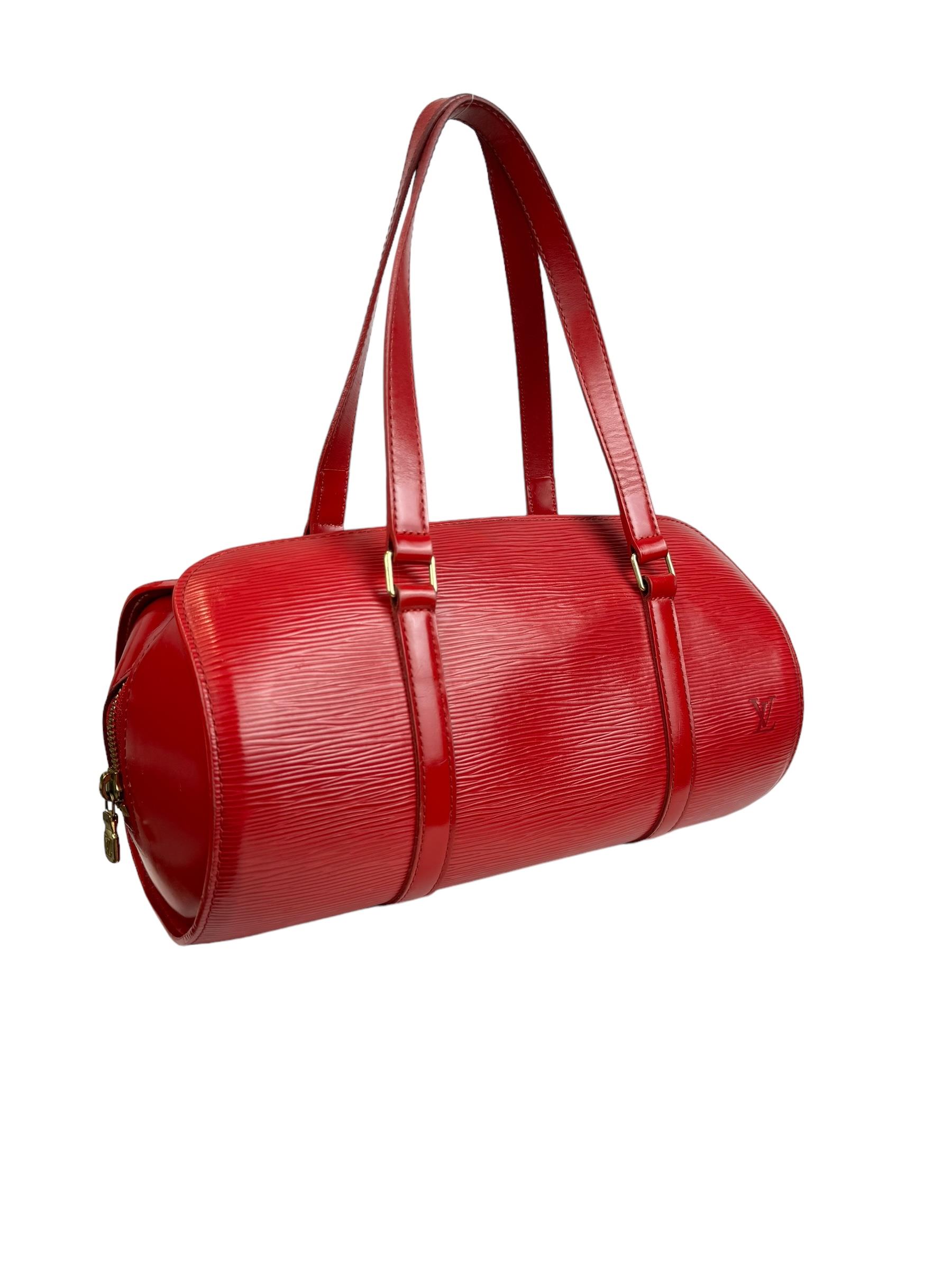 LOUIS VUITTON EPI LEATHER PAPILLION 30 BAG FULL SET