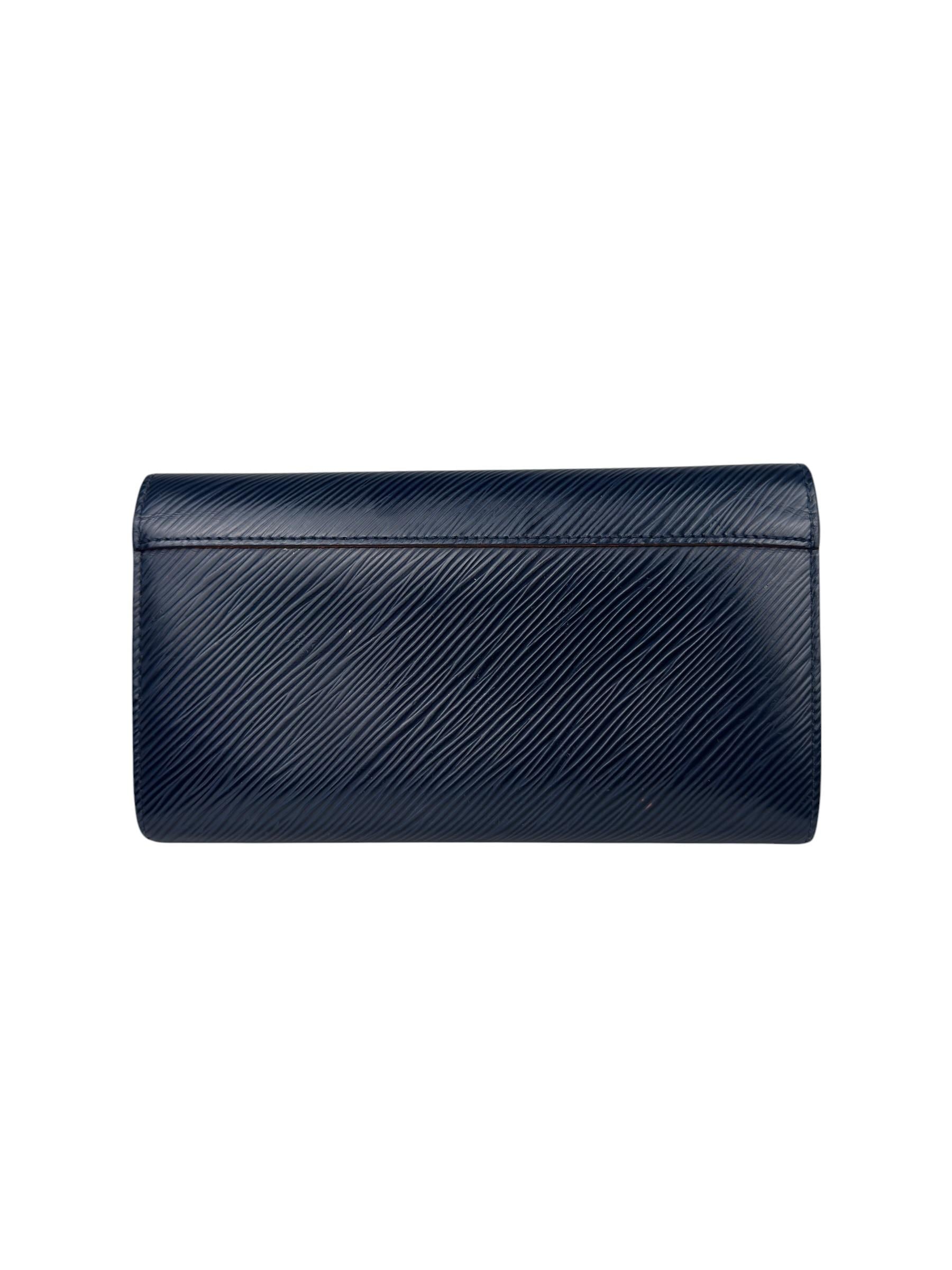 LOUIS VUITTON EPI NAVY WALLET