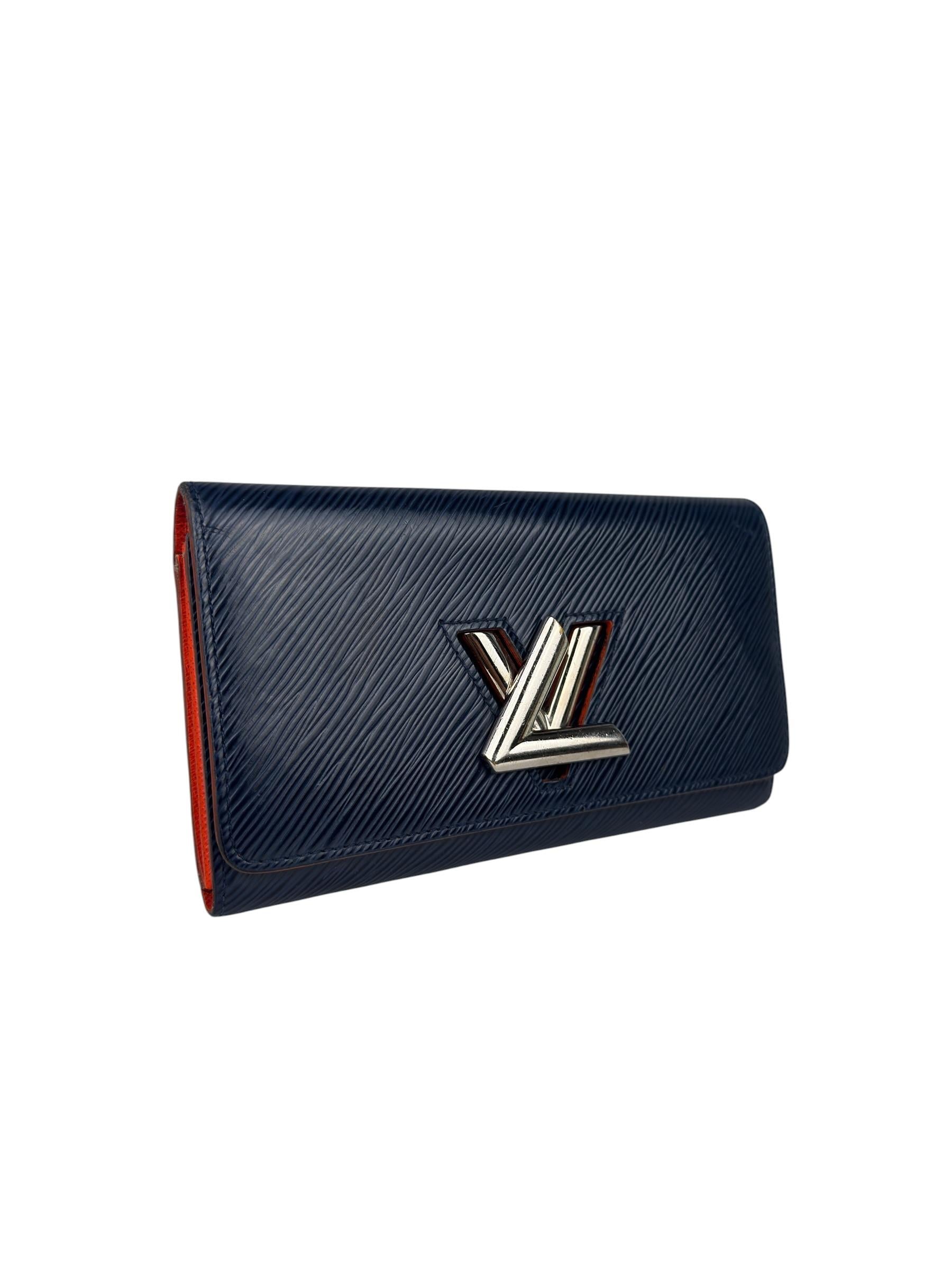 LOUIS VUITTON EPI NAVY WALLET