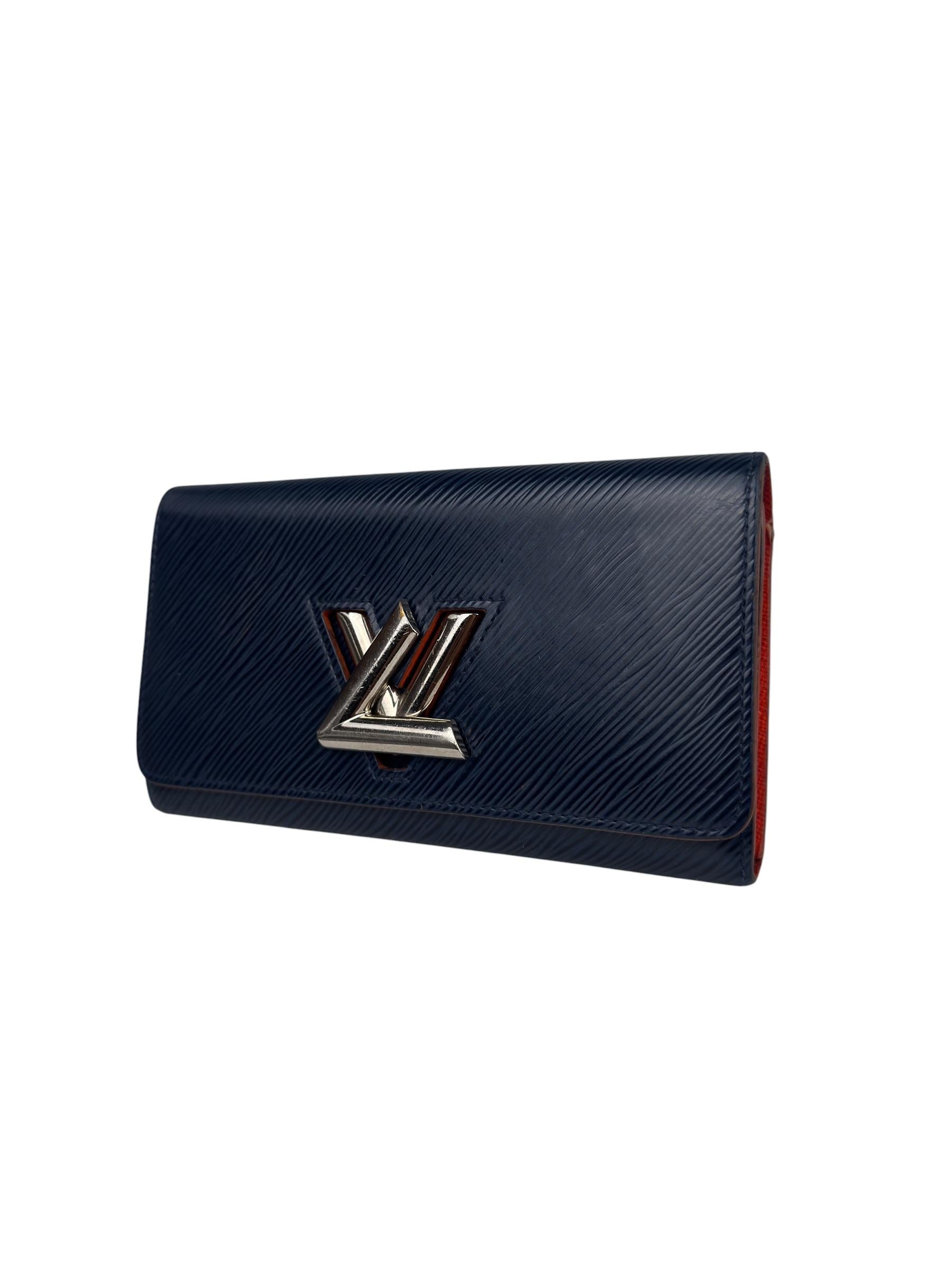 LOUIS VUITTON EPI NAVY WALLET