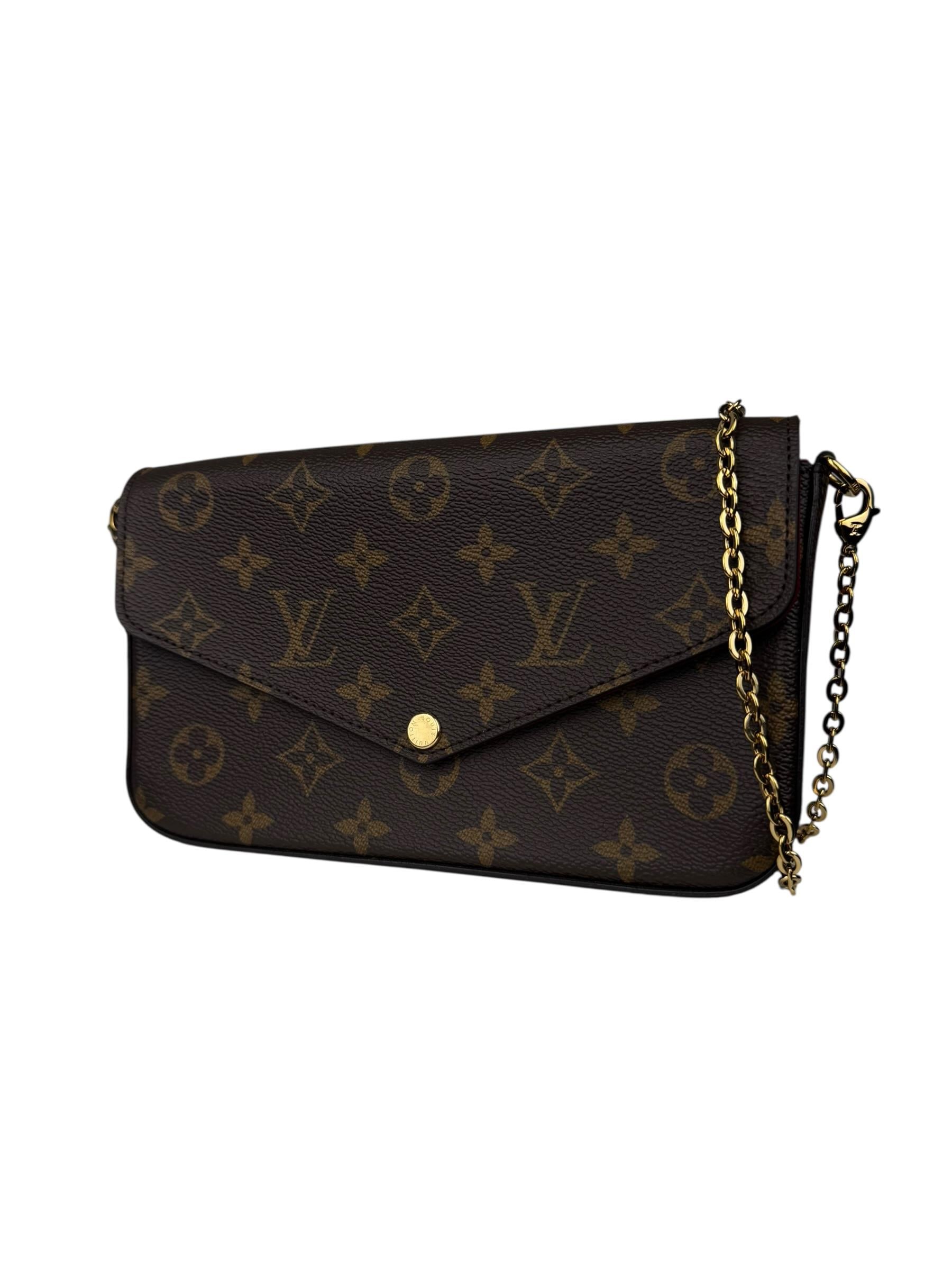 LOUIS VUITTON FELICIE MONOGRAM POCHETTE