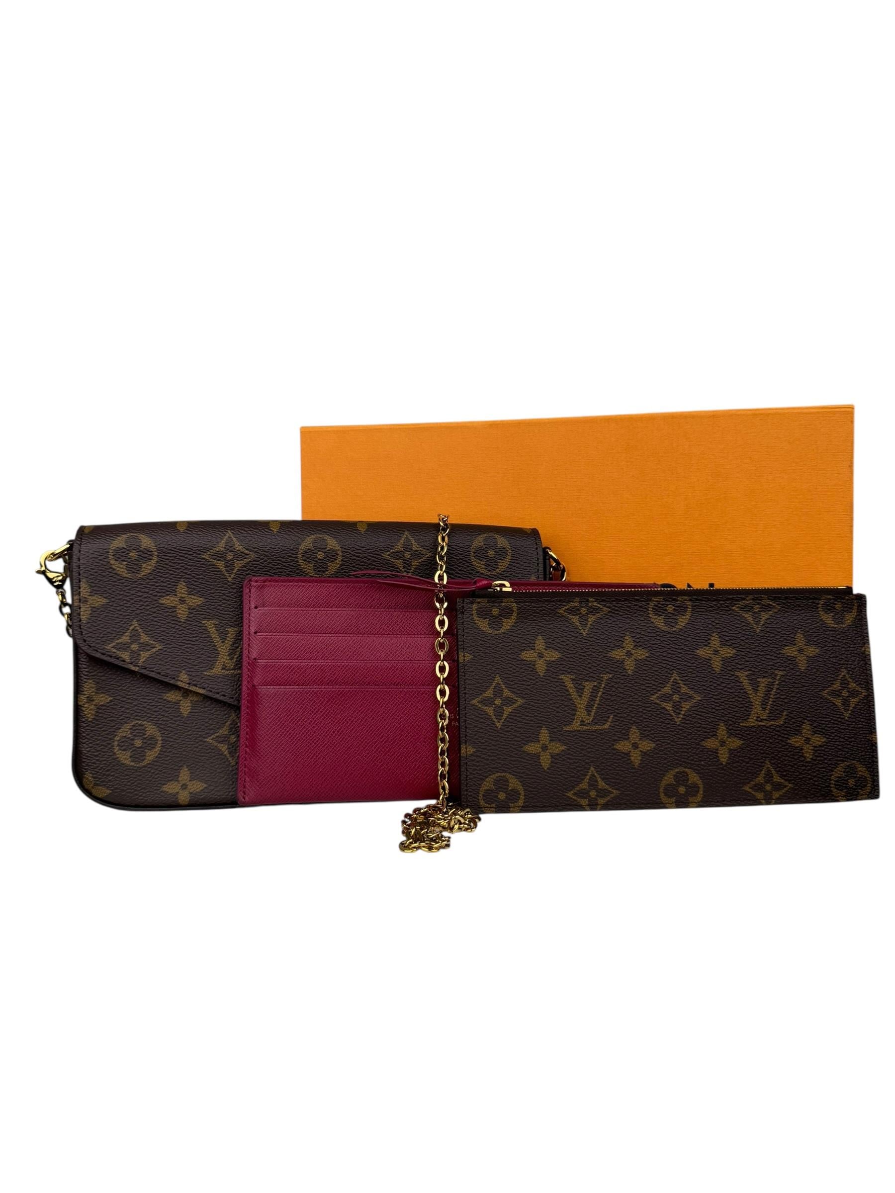 LOUIS VUITTON FELICIE MONOGRAM POCHETTE