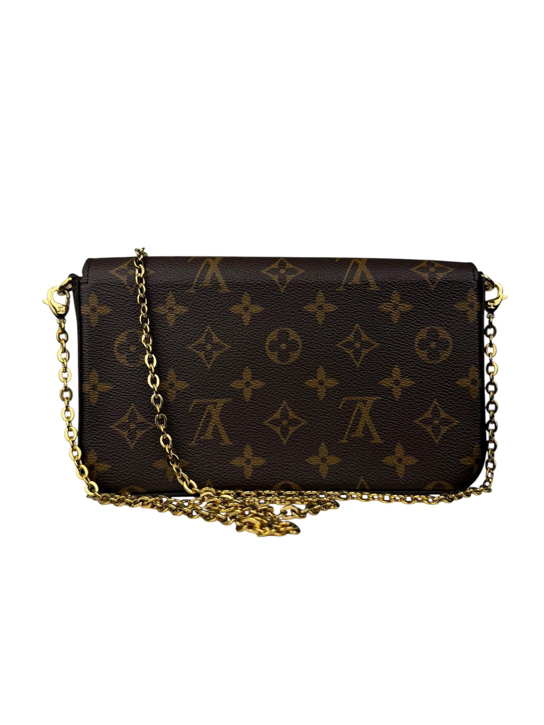LOUIS VUITTON FELICIE MONOGRAM POCHETTE