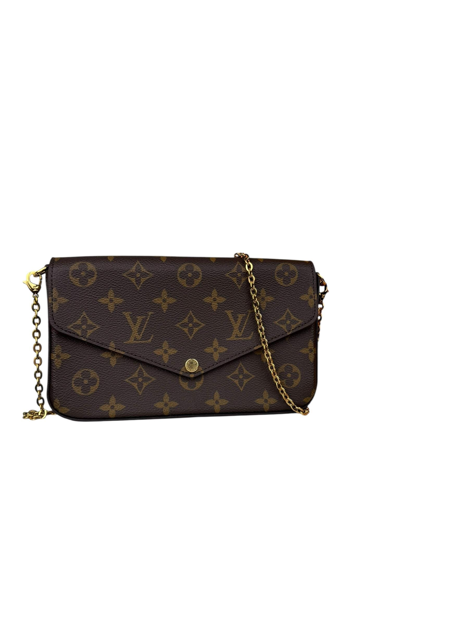 LOUIS VUITTON FELICIE MONOGRAM POCHETTE