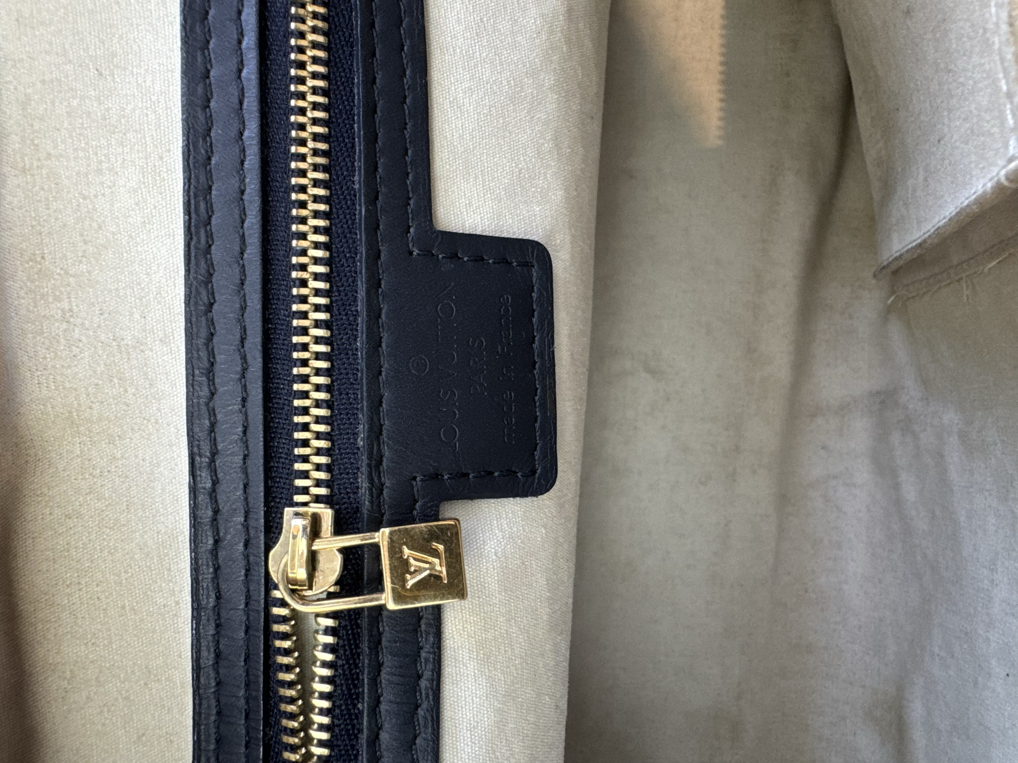 LOUIS VUITTON JOSEPHINE CLOTH HANDBAG 