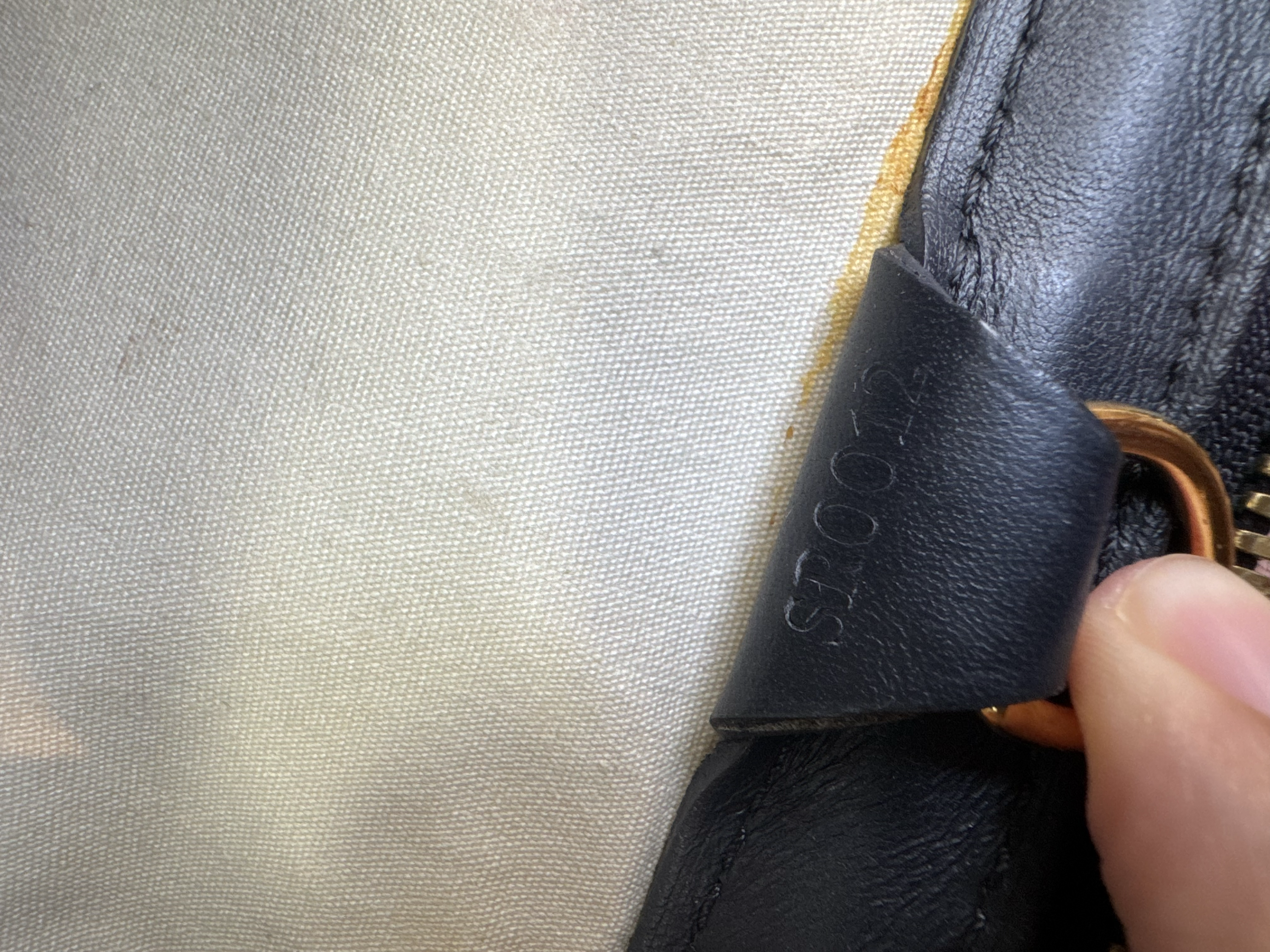LOUIS VUITTON JOSEPHINE CLOTH HANDBAG 
