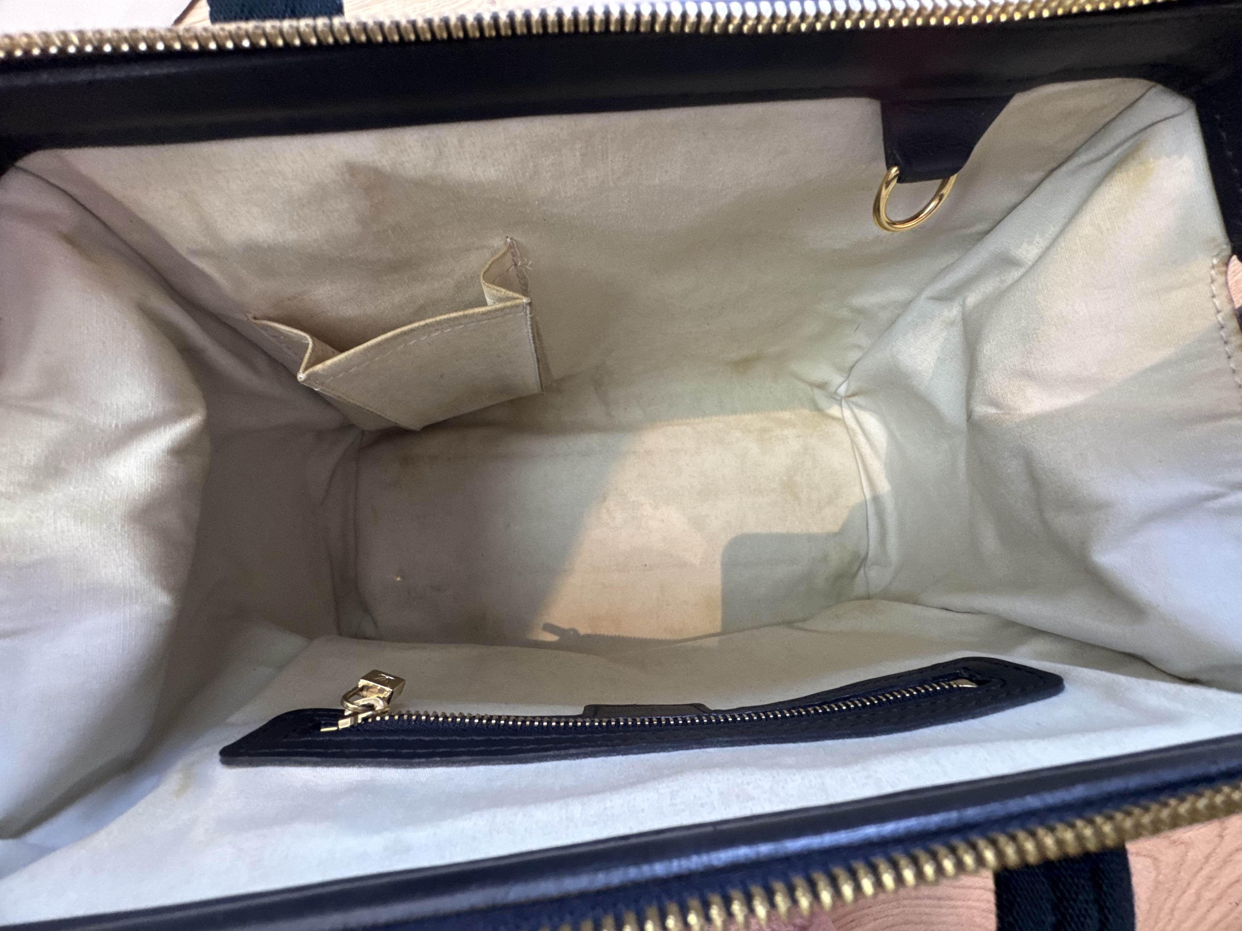 LOUIS VUITTON JOSEPHINE CLOTH HANDBAG 