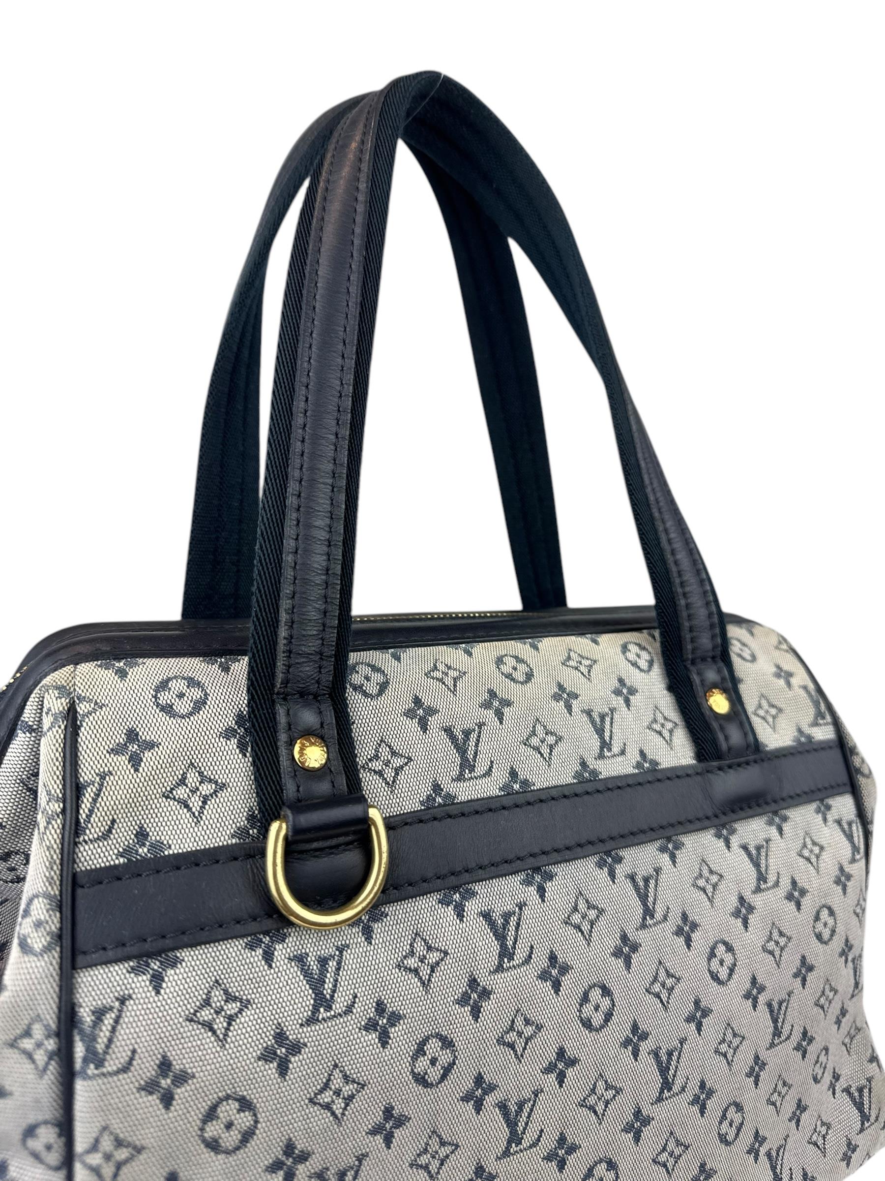 LOUIS VUITTON JOSEPHINE CLOTH HANDBAG 