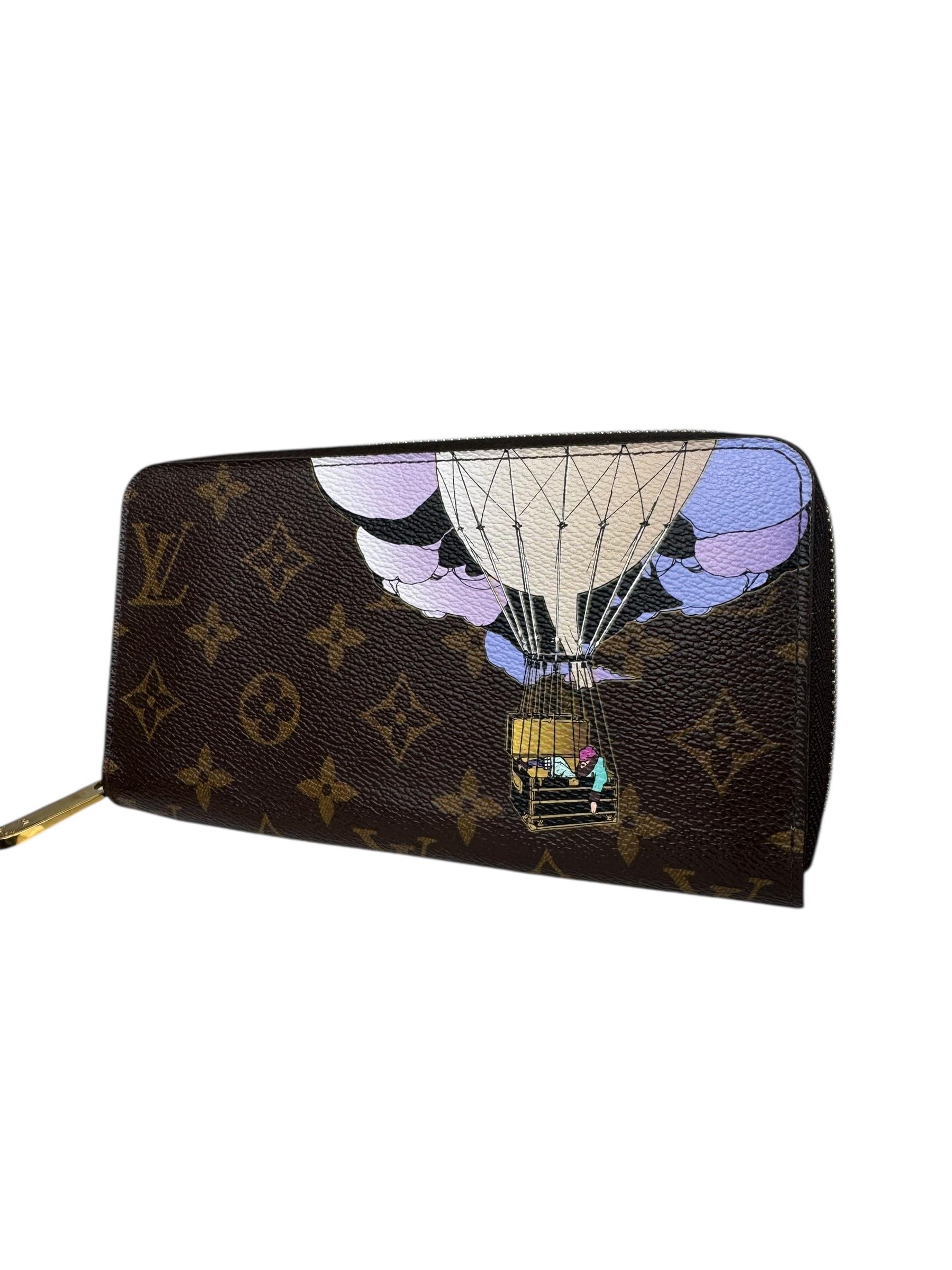 LOUIS VUITTON LIMITED EDITION MONOGRAM ZIPPY ILLUSTRE WALLET