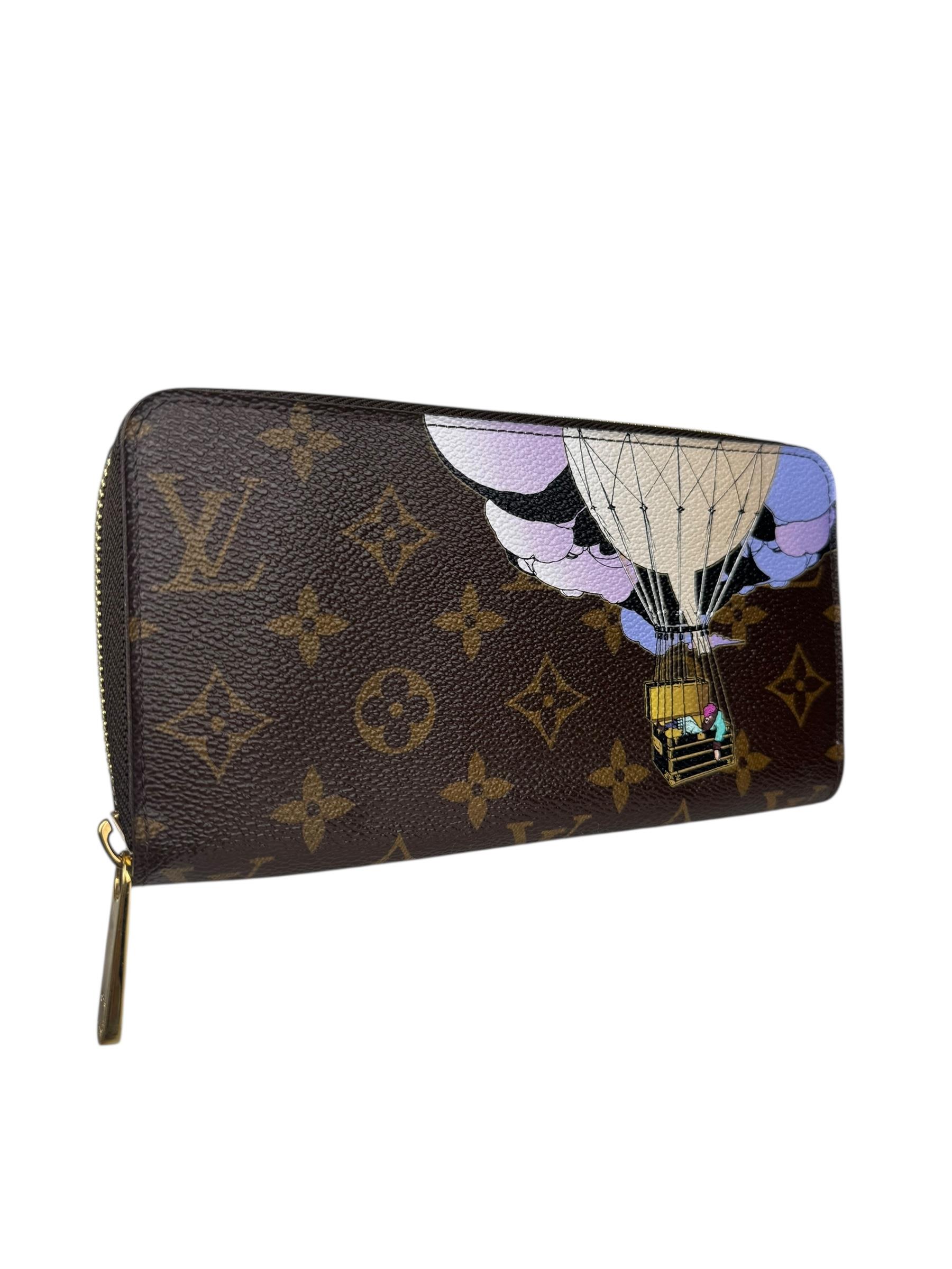 LOUIS VUITTON LIMITED EDITION MONOGRAM ZIPPY ILLUSTRE WALLET
