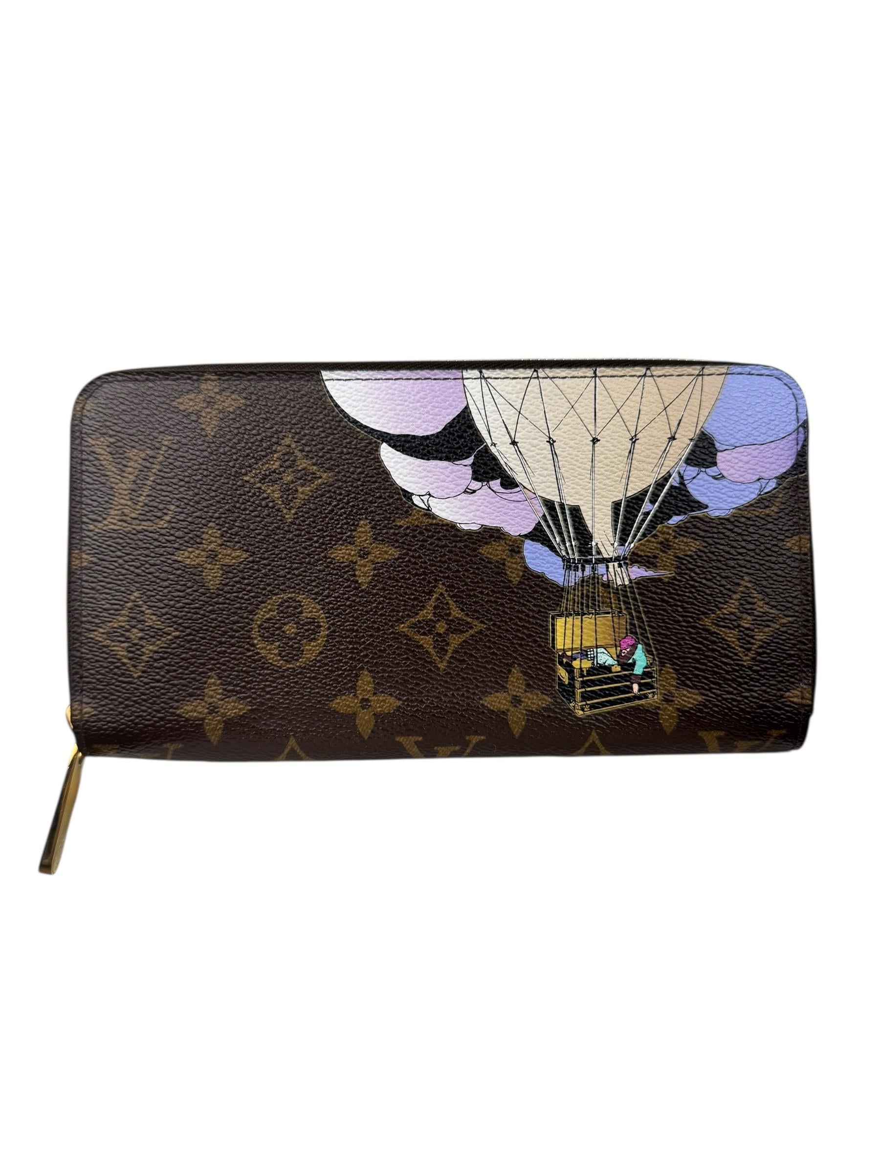 LOUIS VUITTON LIMITED EDITION MONOGRAM ZIPPY ILLUSTRE WALLET