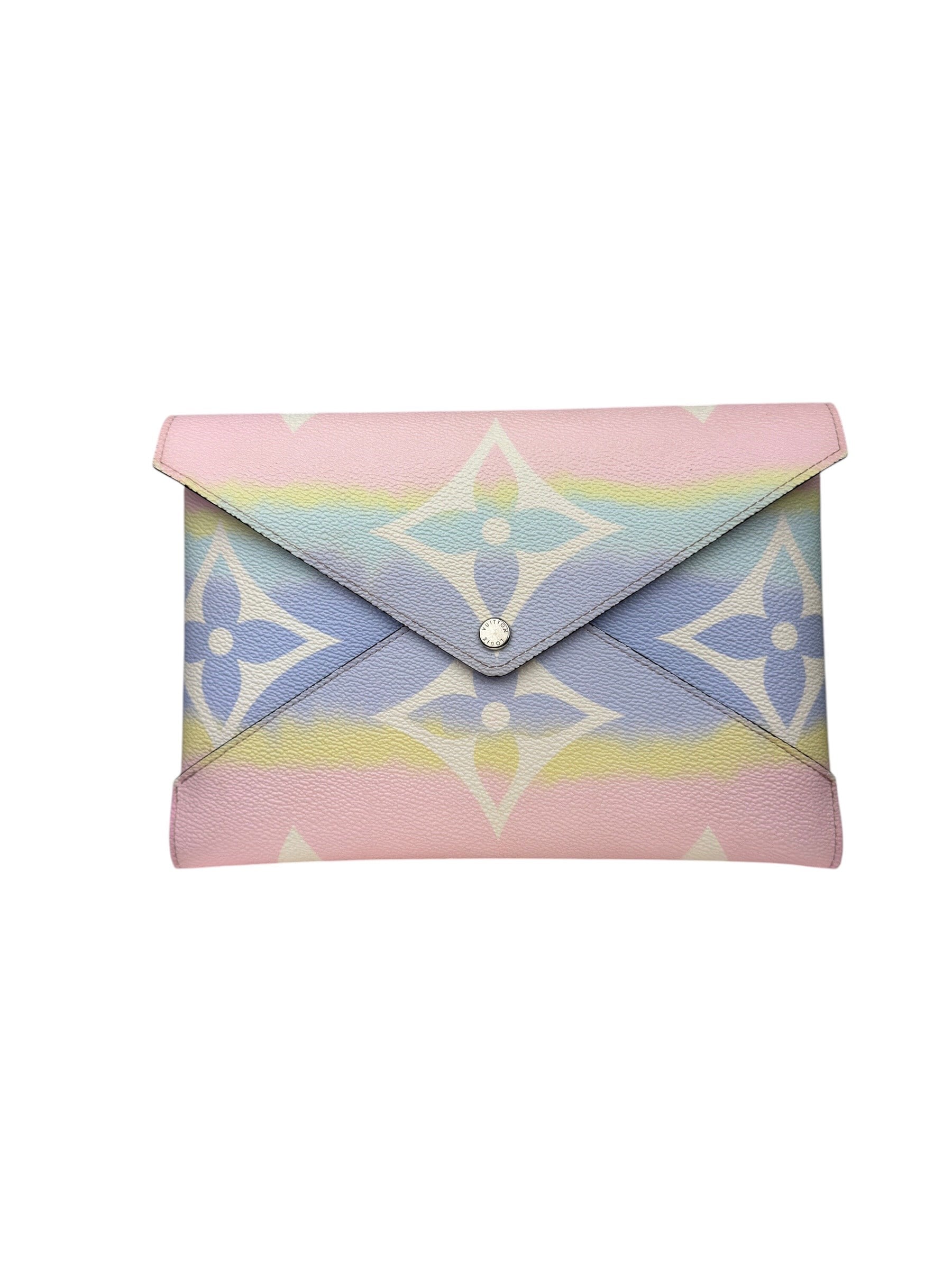 LOUIS VUITTON LIMITED EDITION PASTEL MONOGRAM KIRIGAMI POCHETTE