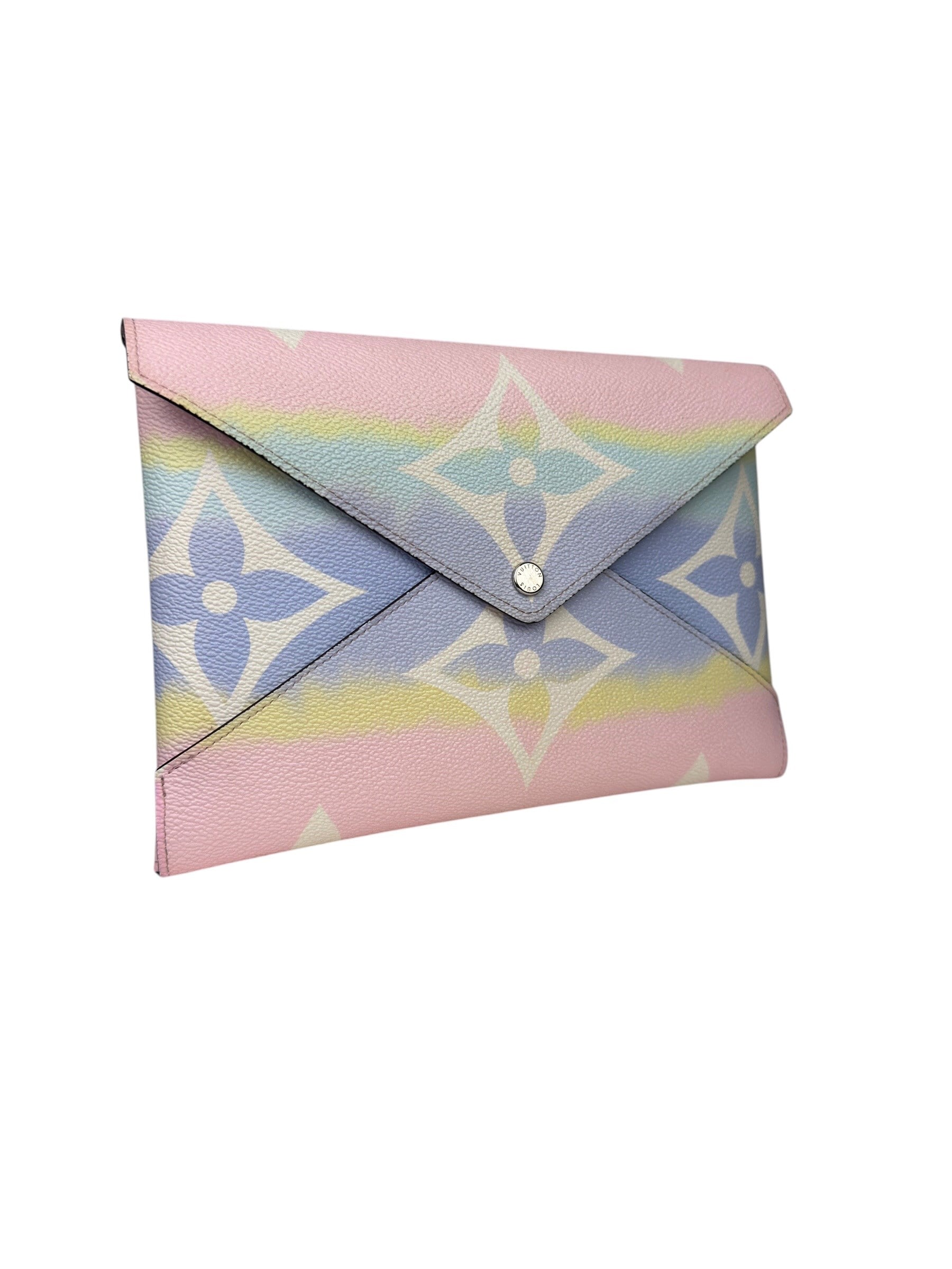 LOUIS VUITTON LIMITED EDITION PASTEL MONOGRAM KIRIGAMI POCHETTE