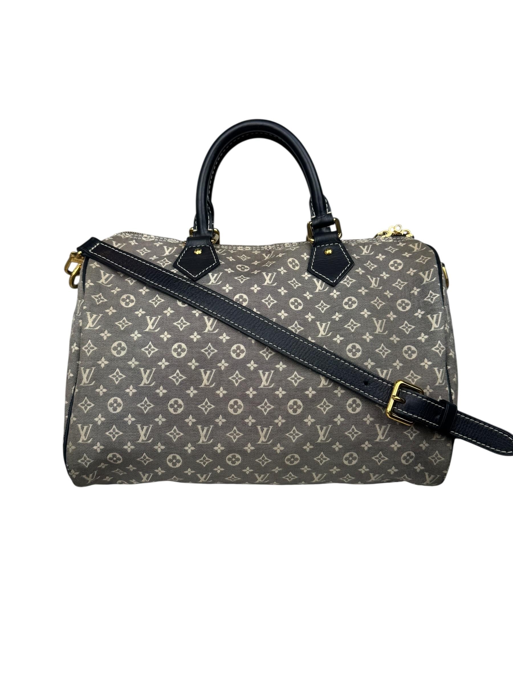 LOUIS VUITTON LIN BANDOULIERE SPEEDY 30 