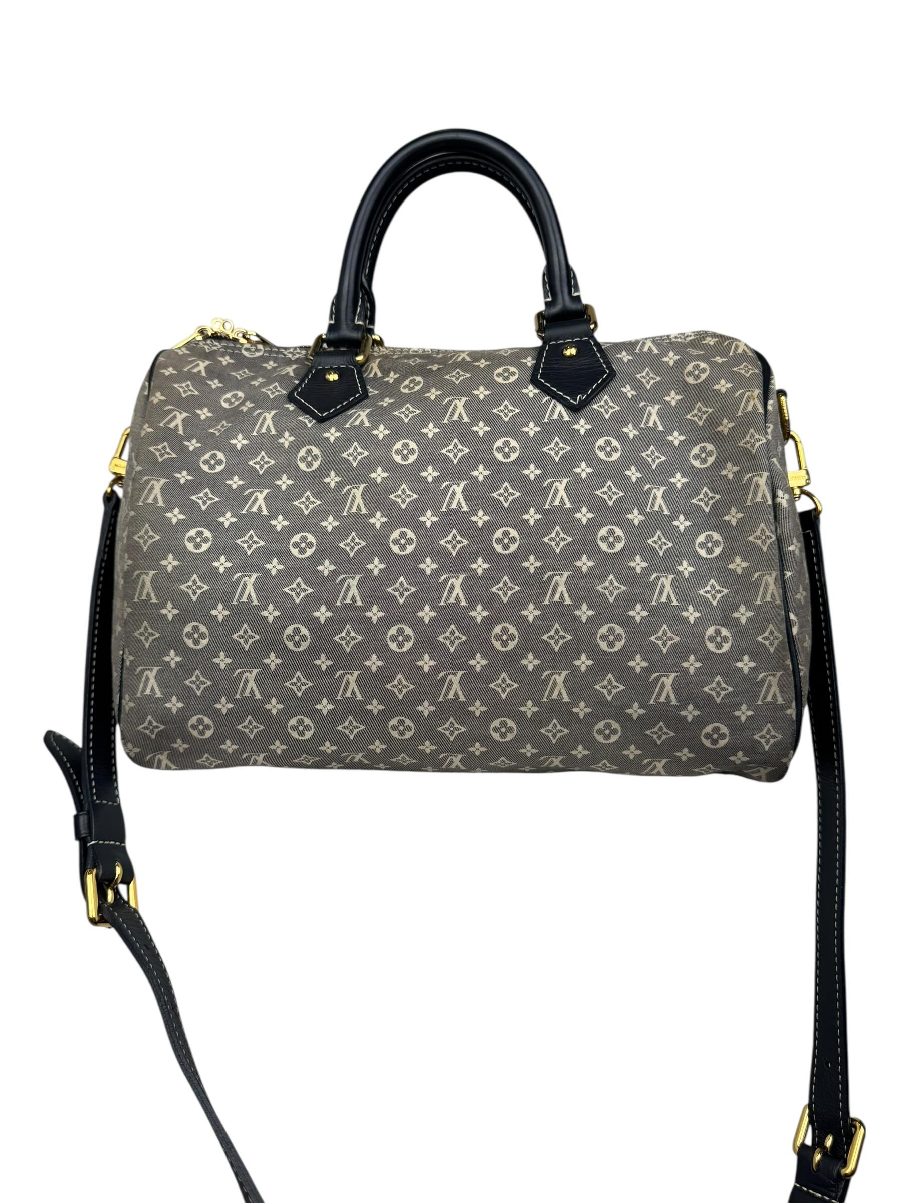 LOUIS VUITTON LIN BANDOULIERE SPEEDY 30 
