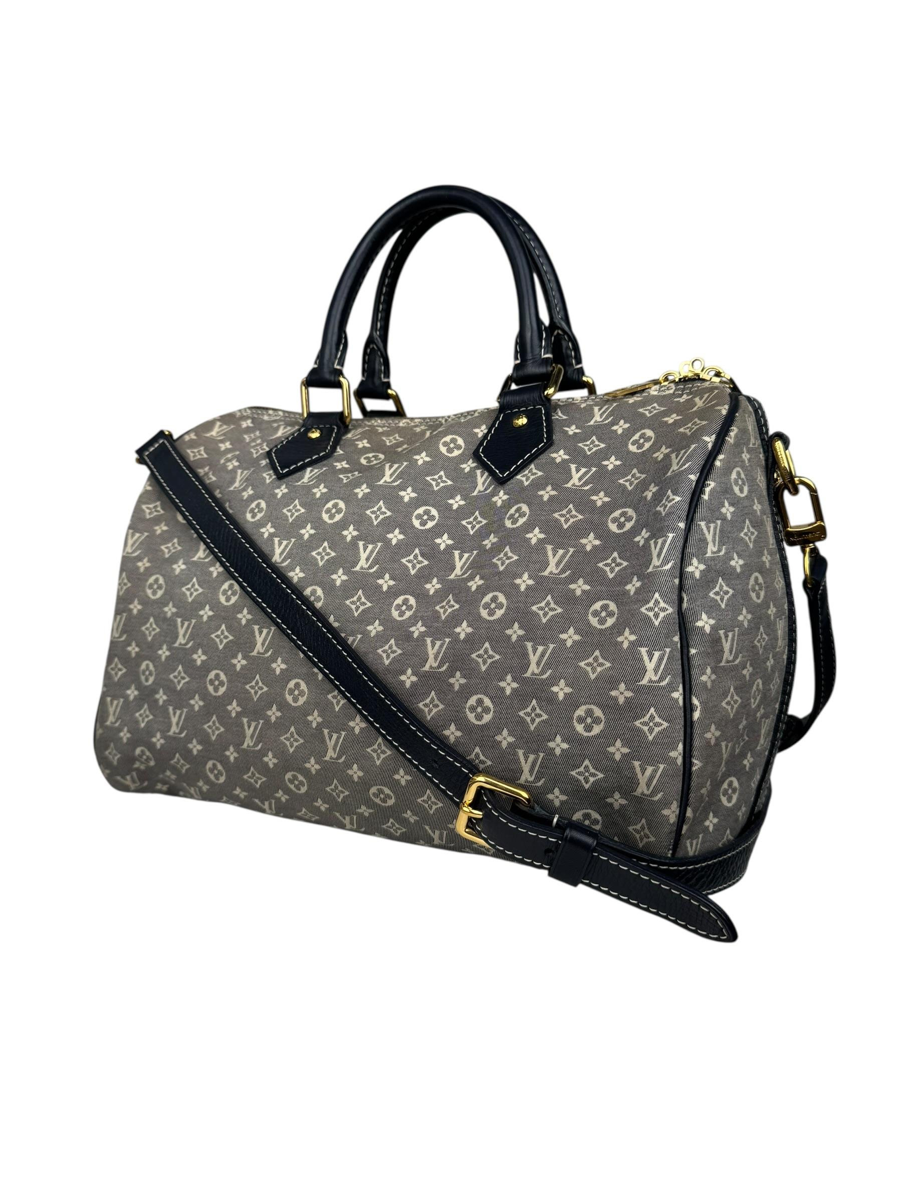 LOUIS VUITTON LIN BANDOULIERE SPEEDY 30 