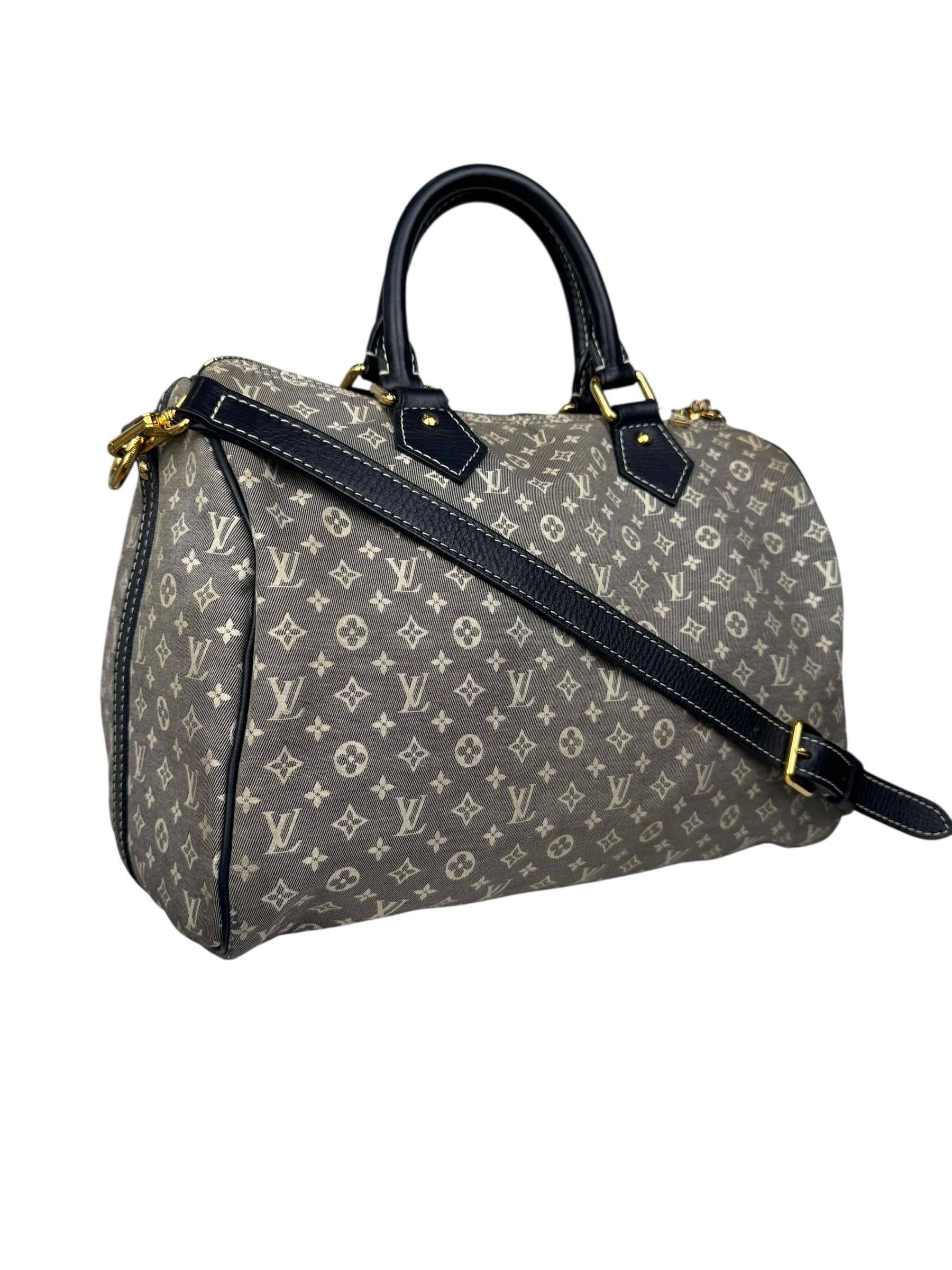 LOUIS VUITTON LIN BANDOULIERE SPEEDY 30 