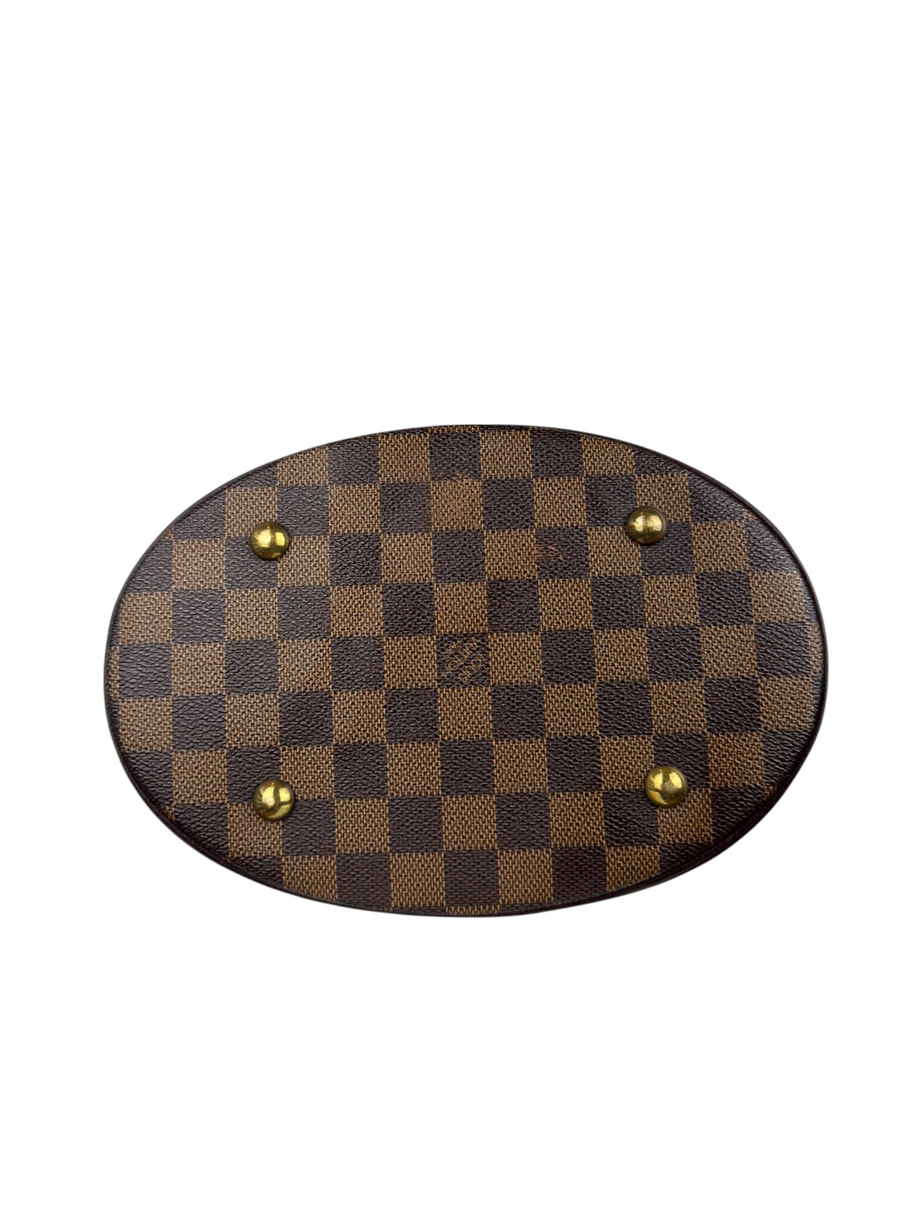 LOUIS VUITTON MARIAS DAMIER EBENE BUCKET BAG 