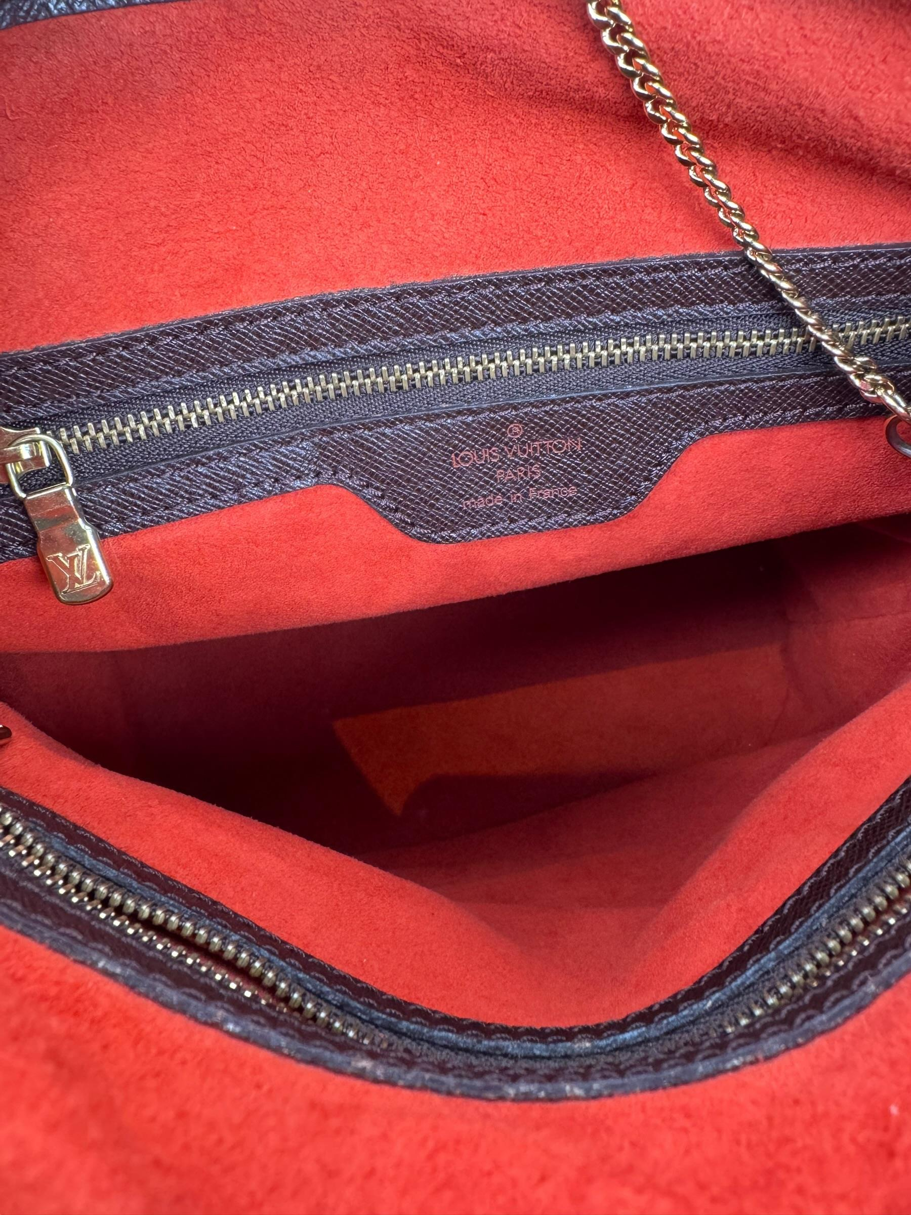 LOUIS VUITTON MARIAS DAMIER EBENE BUCKET BAG 
