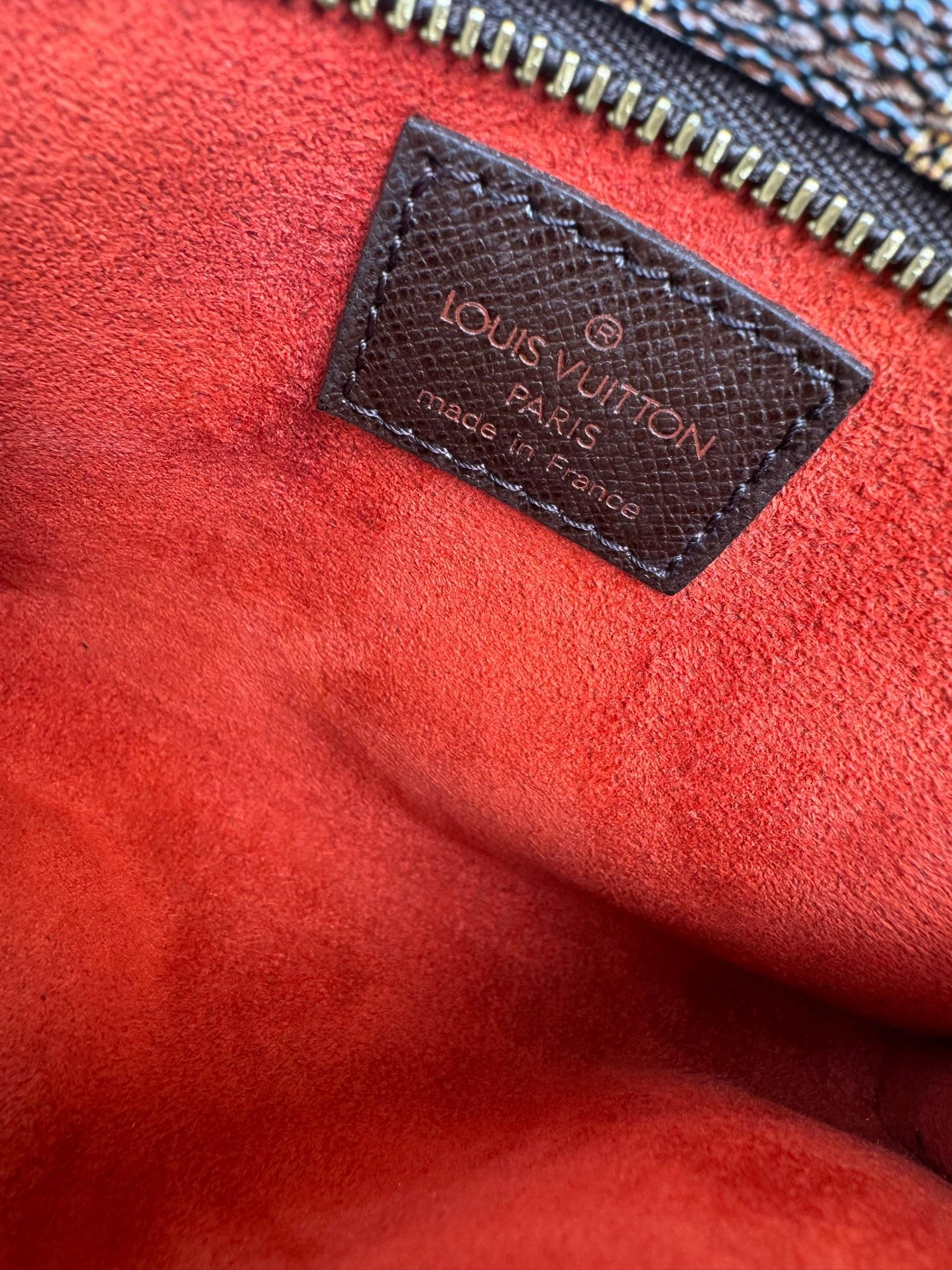 LOUIS VUITTON MARIAS DAMIER EBENE BUCKET BAG 