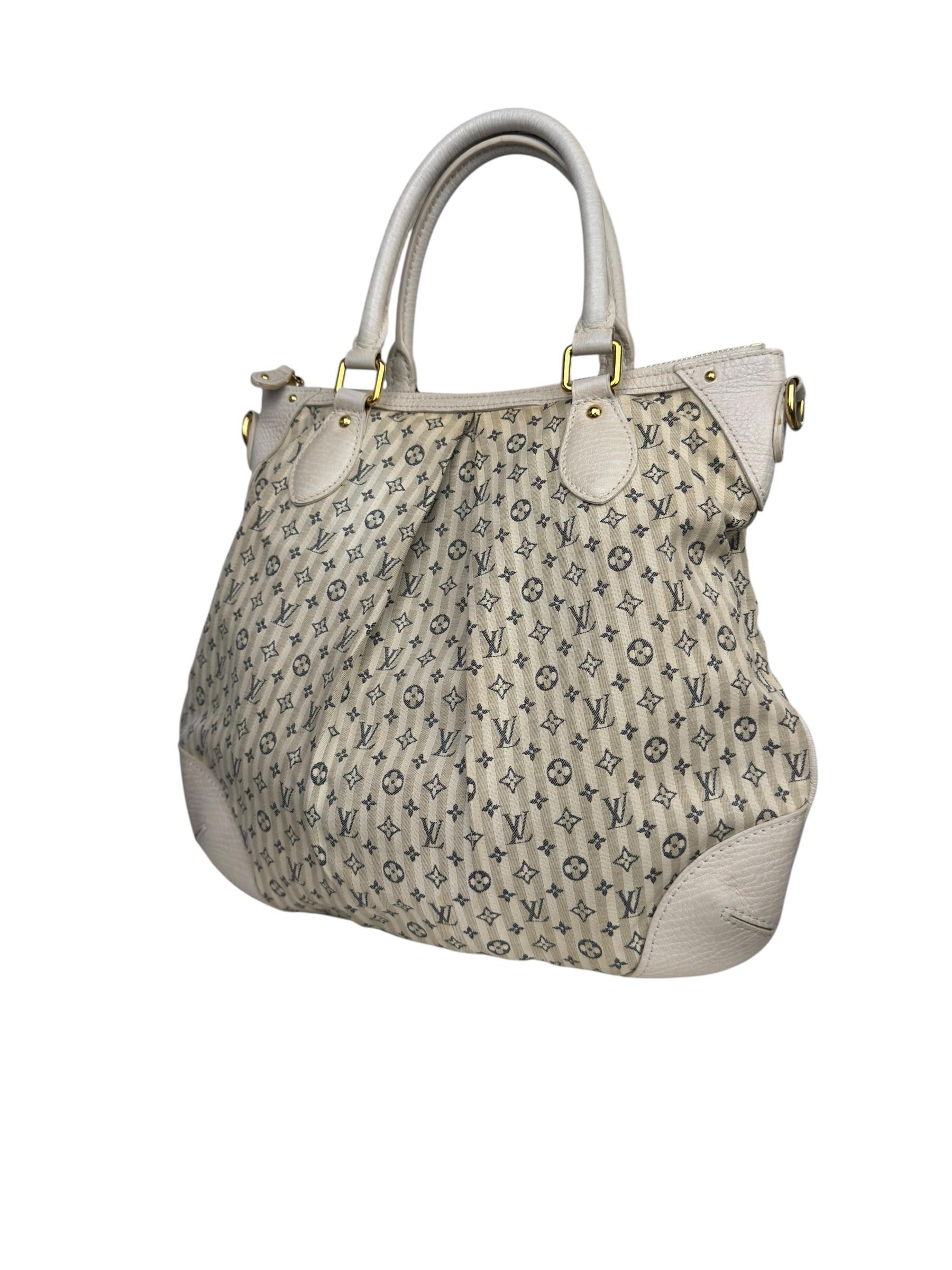 LOUIS VUITTON MINI LIN CROISETTE MARINA TOTE