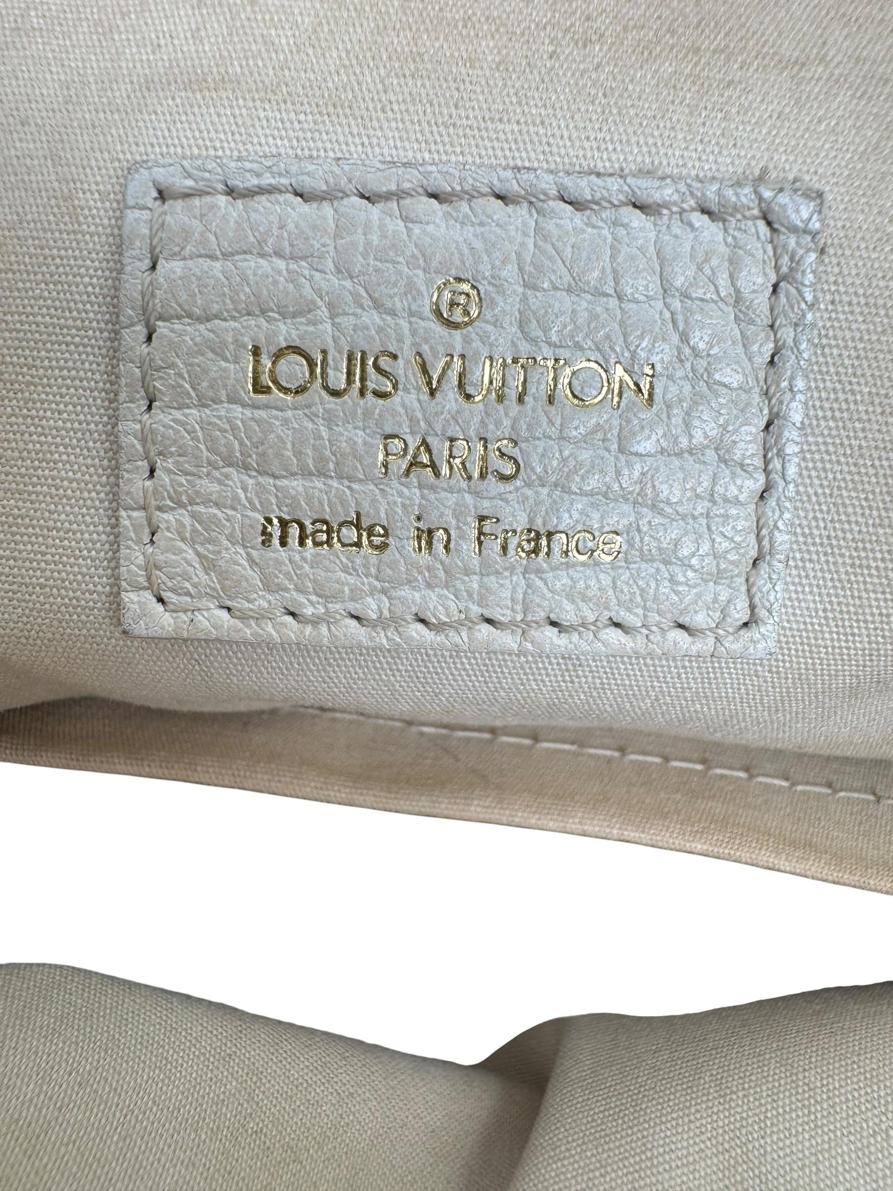 LOUIS VUITTON MINI LIN CROISETTE MARINA TOTE