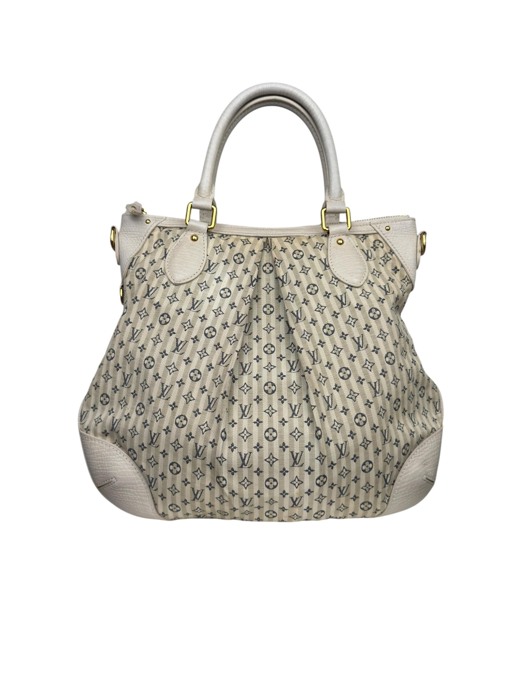 LOUIS VUITTON MINI LIN CROISETTE MARINA TOTE