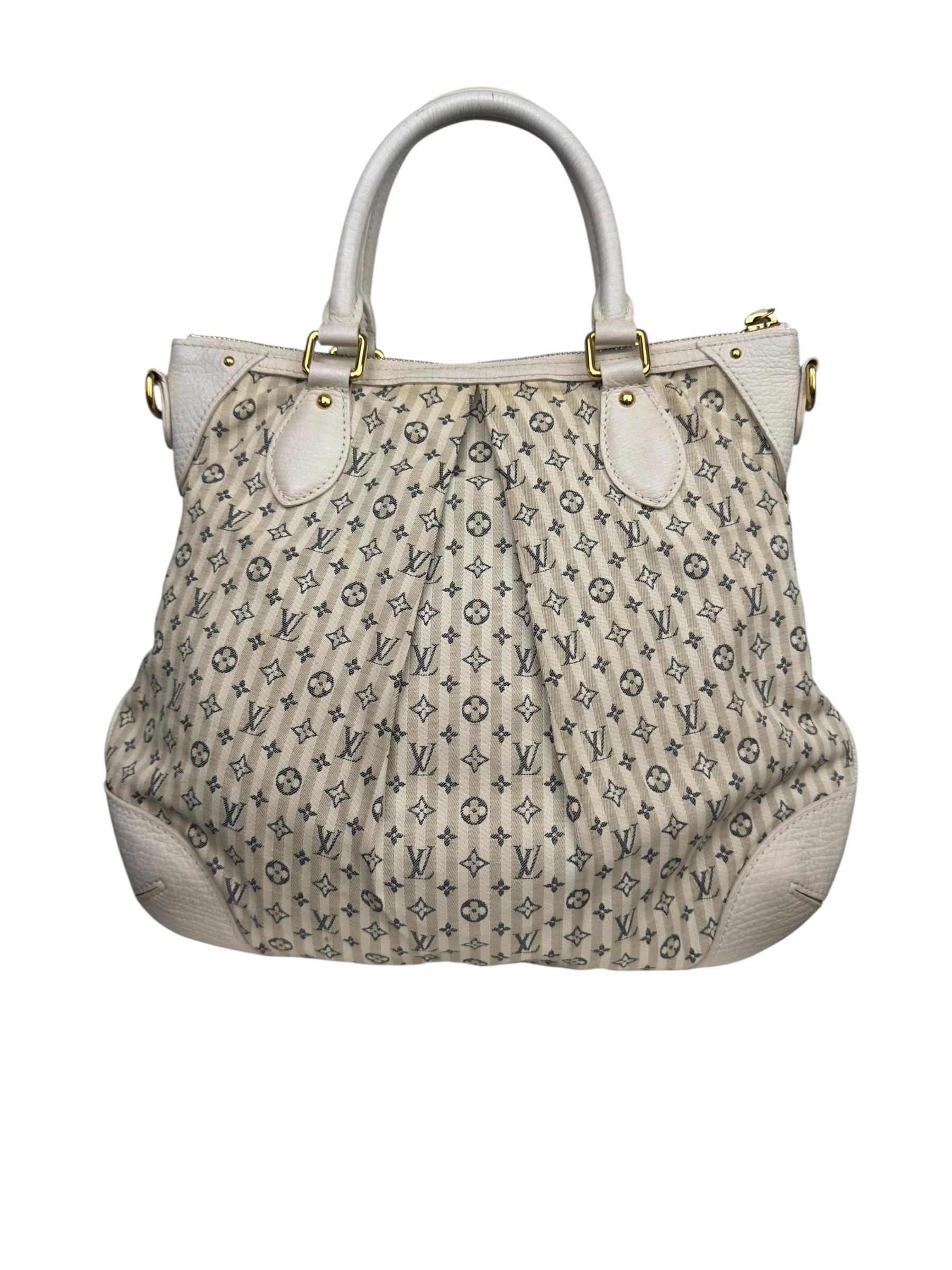 LOUIS VUITTON MINI LIN CROISETTE MARINA TOTE
